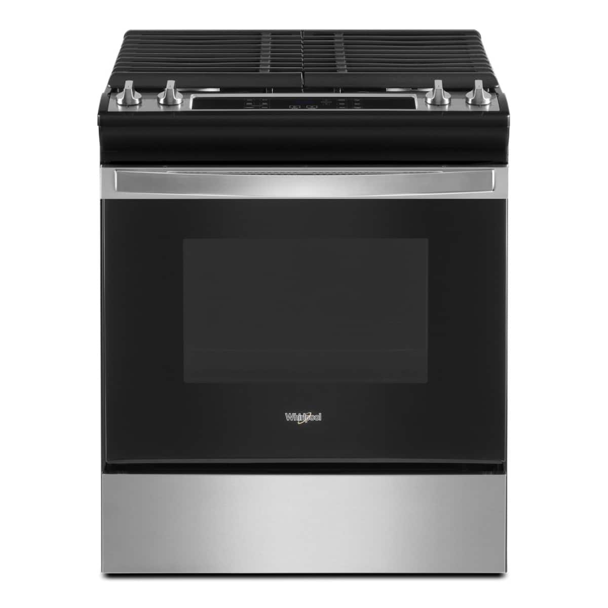 5.0 Cu. Ft. Whirlpool Gas Range with Frozen Bake Technology - Stainless Steel - Stainless Steel product image