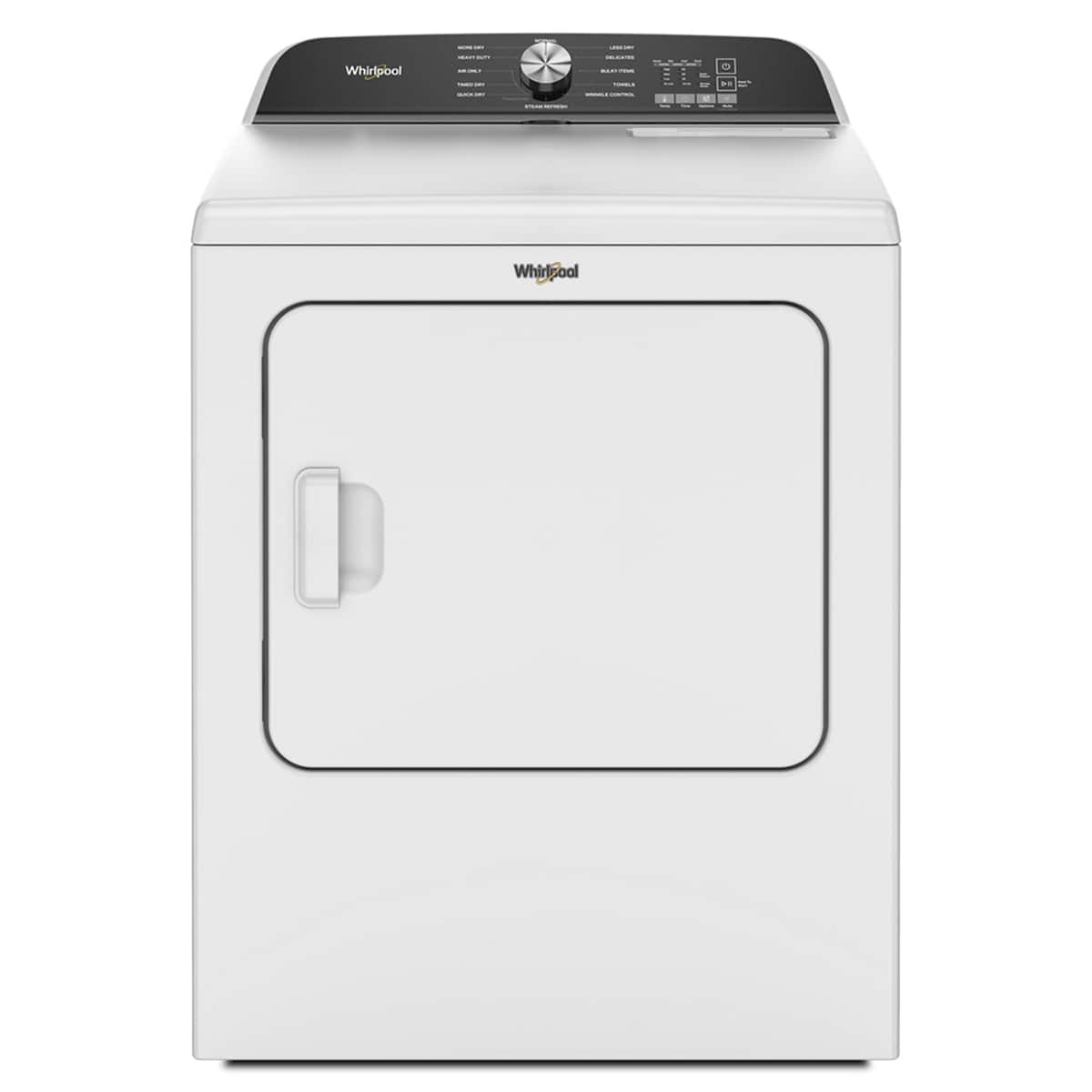 7.0 Cu. Ft. Whirlpool Electric Dryer with Moisture Sensor - White product image