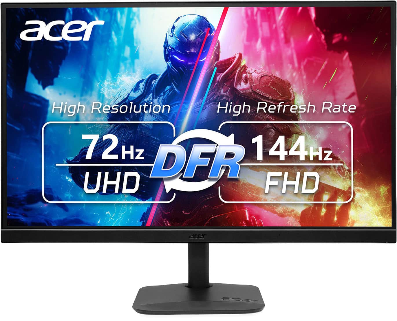 Acer - KA272K 27" 4K FHD 3840 x 2160 IPS , 144Hz, 0.5ms AMD FreeSync Gaming Monitor with HDR10 (DisplayPort, HDMI) - Black p…