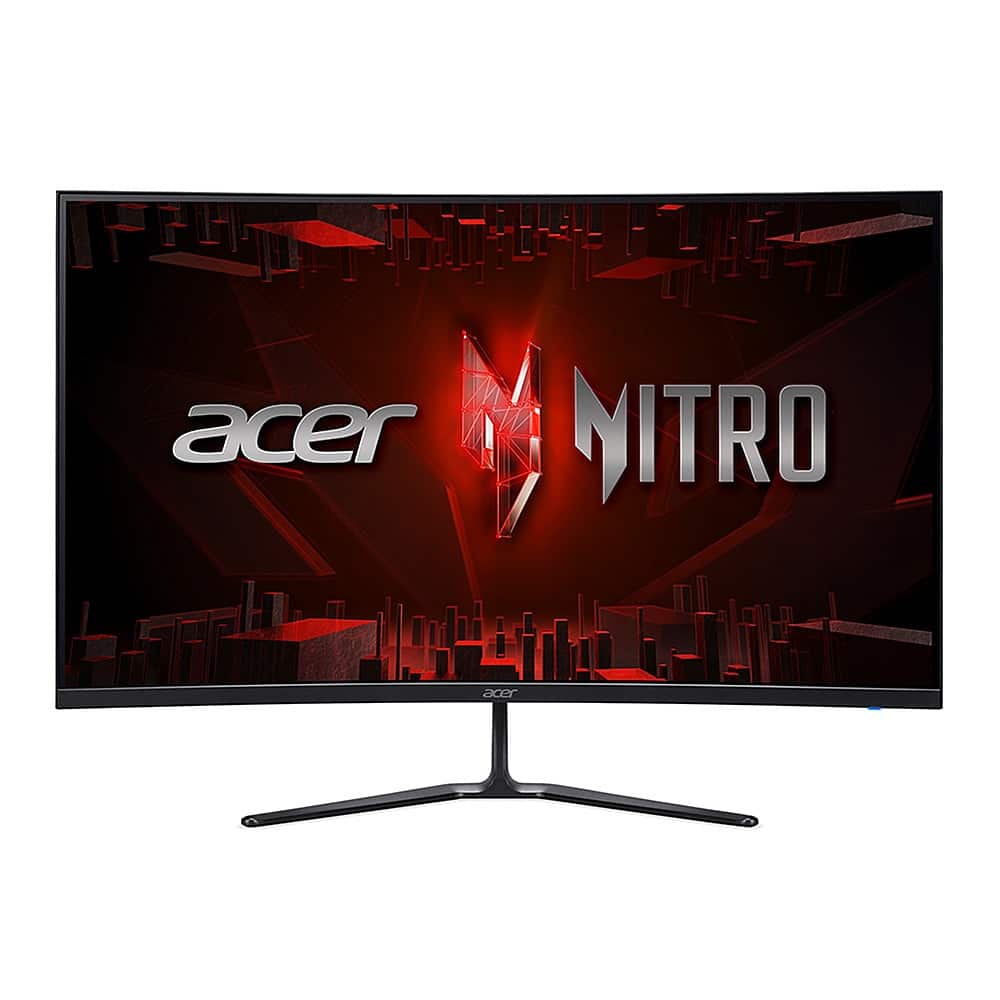 Acer - Nitro 31.5” VA Curved FHD 240Hz 1ms FreeSync Premium Gaming Monitor HDR10 (DisplayPort, HDMI) - Black product image
