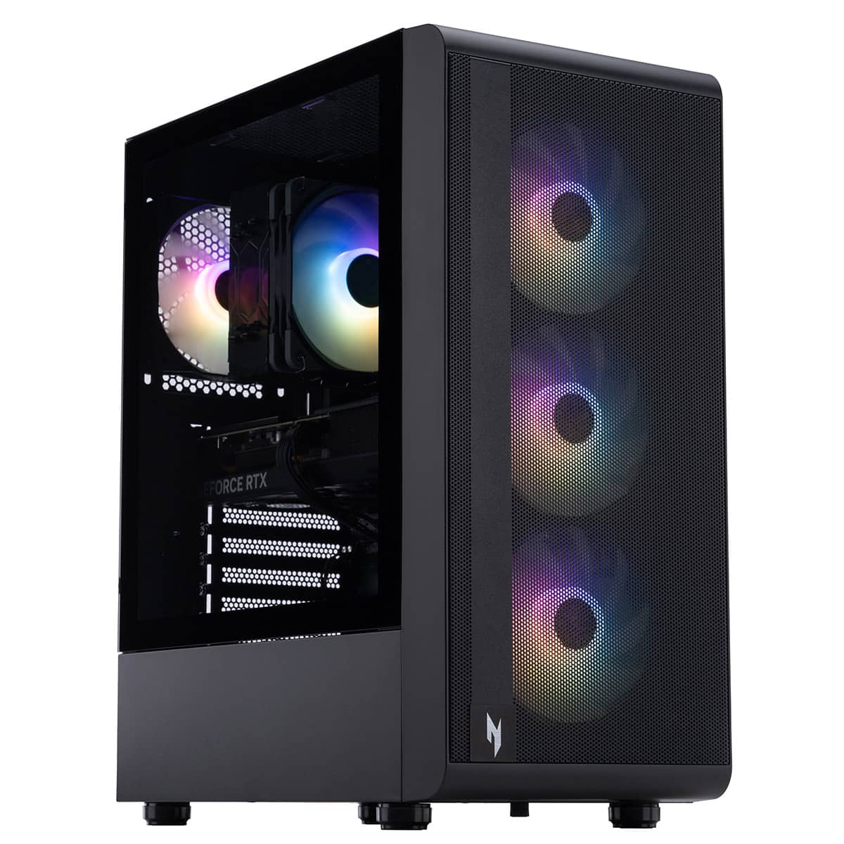 Acer - Nitro 60 N60-180-UB34 Gaming Desktop - AMD Ryzen 7 7700 - 32GB DDR5 Memory - NVIDIA GeForce RTX 5070 Ti - 2TB SSD - B…