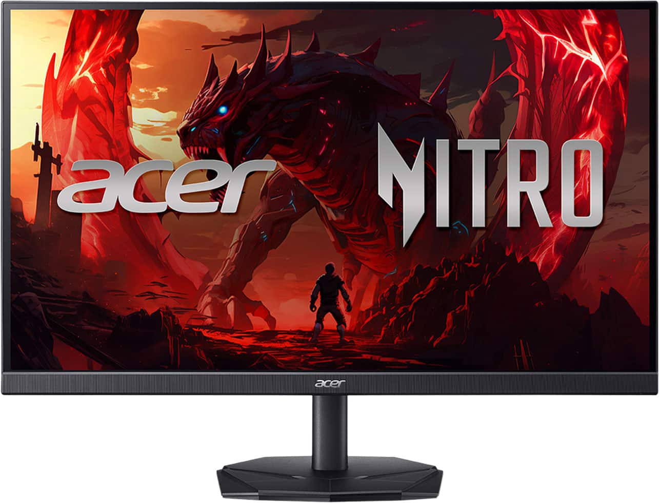 Acer - Nitro KGB271U 27" WQHD IPS Up to 200Hz 0.5ms FreeSync Premium Gaming Monitor with HDR10 (DisplayPort, HDMI) - Black p…