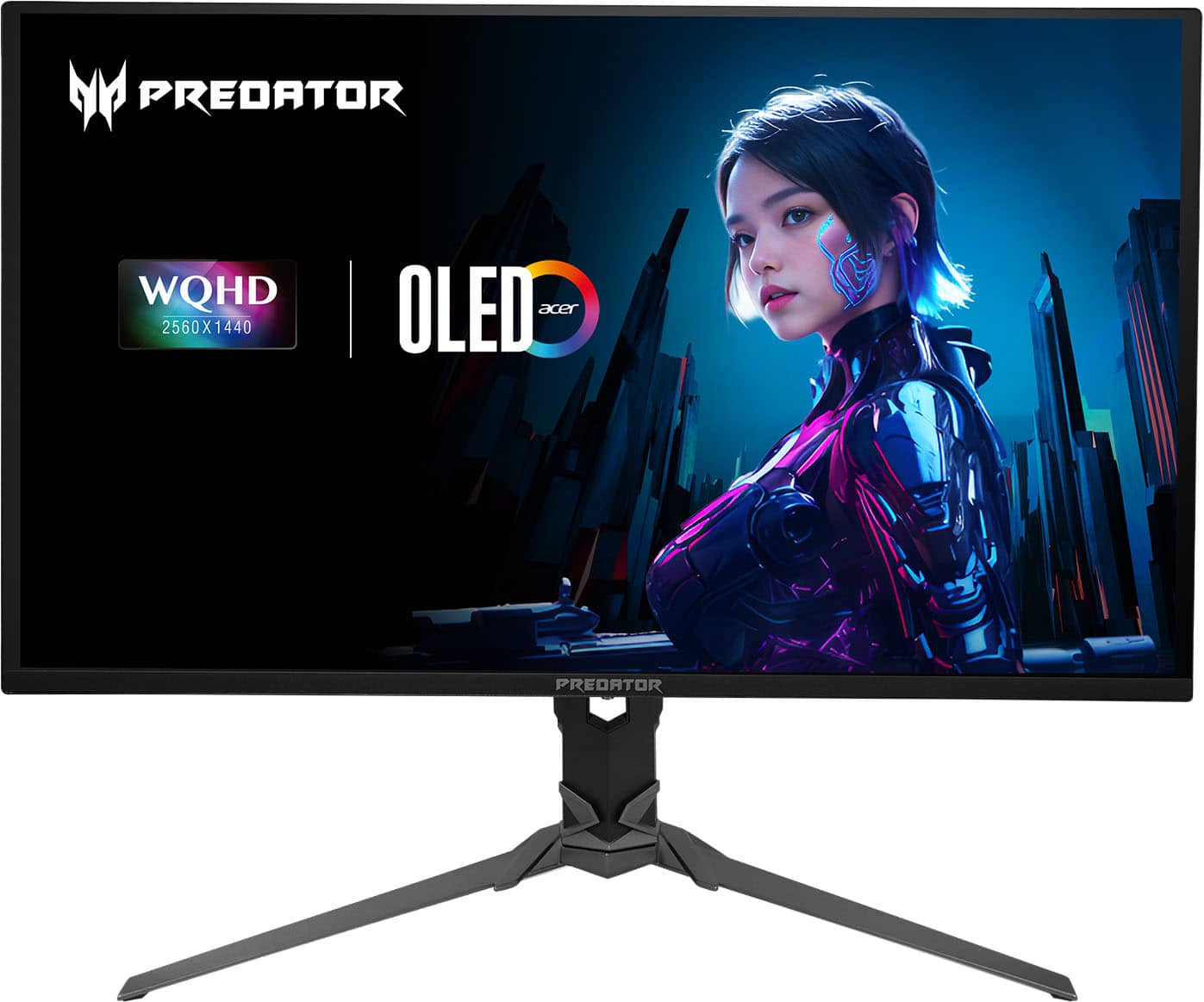 Acer - Predator X27U 27" WQHD QD-OLED 280Hz 0.03ms FreeSync Premium Pro Gaming Monitor with HDR400 (DisplayPort, HDMI) - Bla…