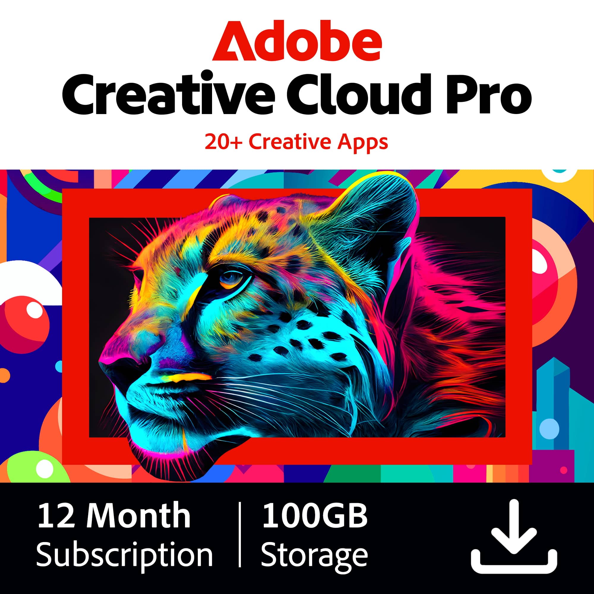 Adobe - Creative Cloud Pro (1-Year Subscription) - Mac OS, Windows [Digital] product image