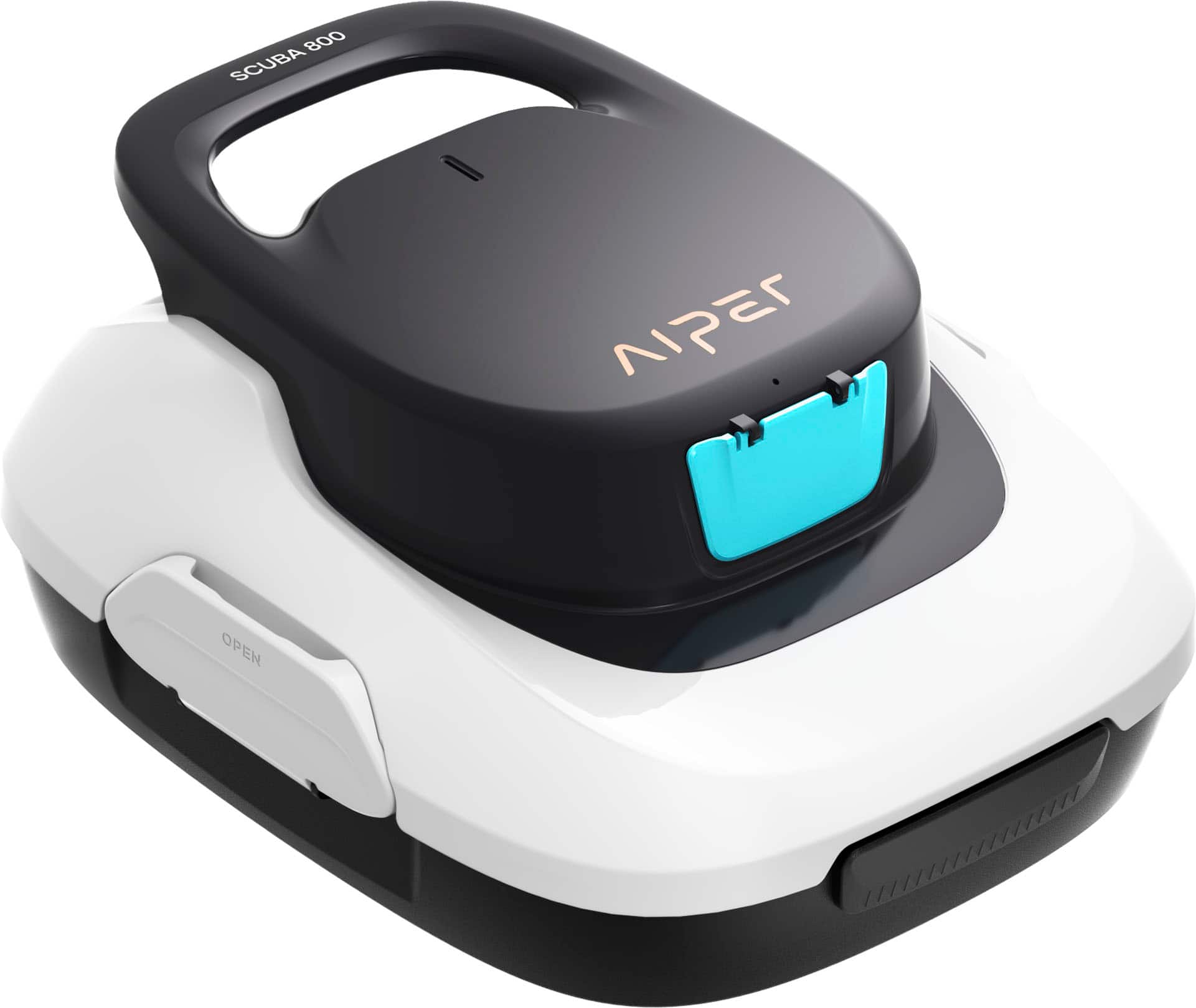Aiper - Scuba 800 Cordless Robotic Pool Cleaner for Flat Above-Ground Pools up to 860sq.ft, Automatic Pool Vacuum - White pr…