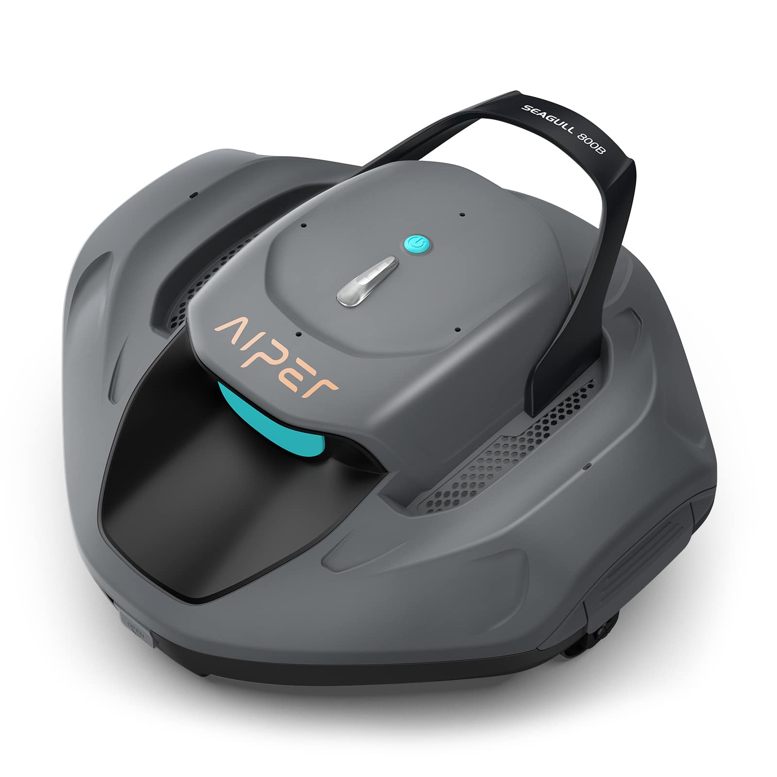Aiper - SG 800B for Above Ground Pools 860sq.ft, 22GPM Suction Power Cordless Robotic Pool Vacuum - Gray product image