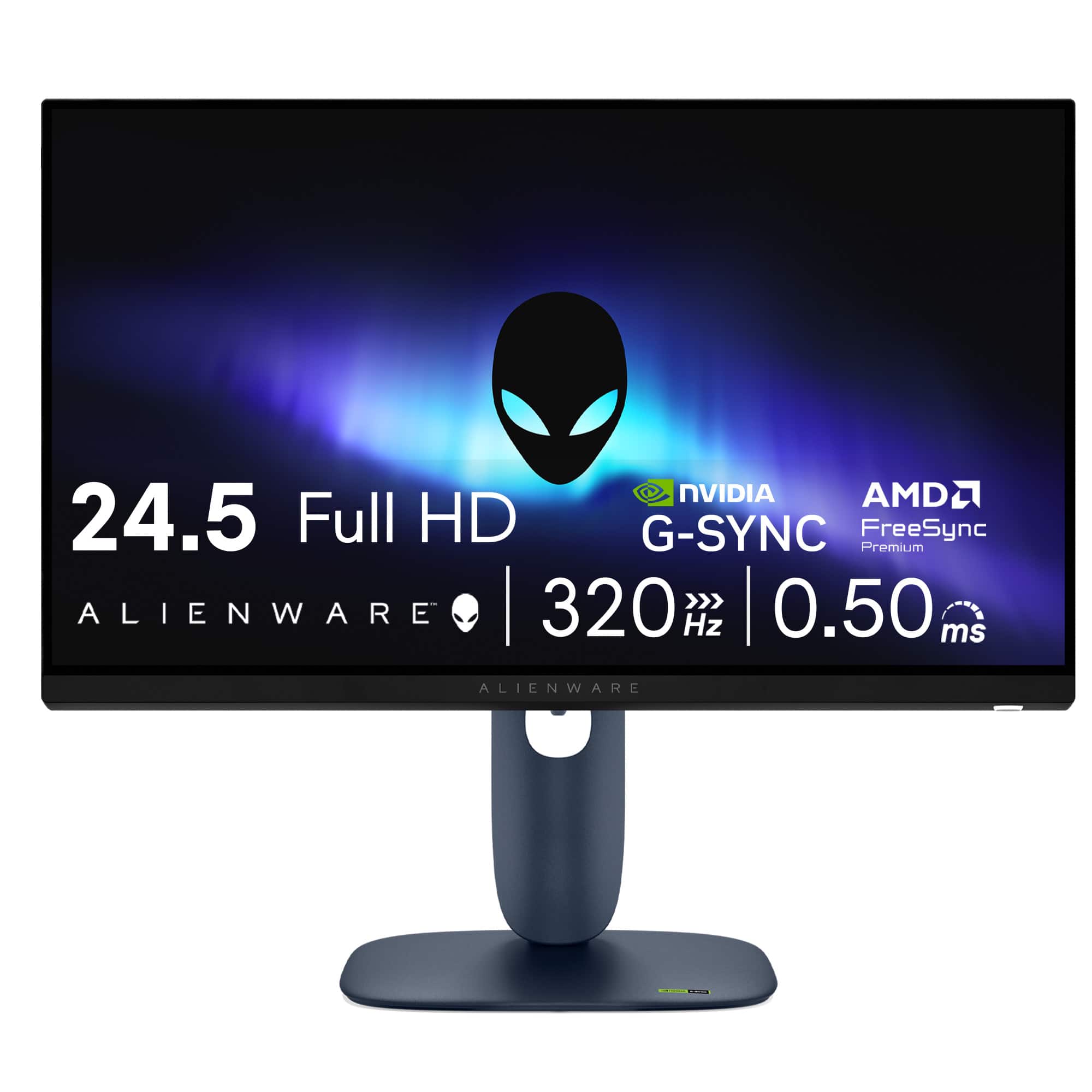 Alienware - AW2525HM 25" IPS LCD FHD 320Hz 0.5ms FreeSync Premium and G-SYNC Compatible Gaming Monitor (HDMI, DisplayPort) -…