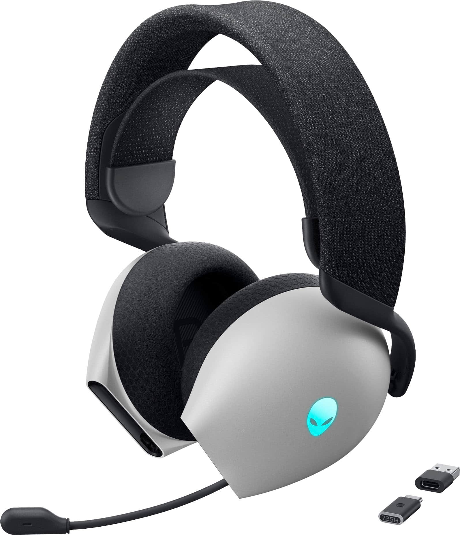 Alienware - AW725H Tri Mode Wireless Over-the-Ear Gaming Headset for PC, Xbox X|S, Xbox One, PS5, PS4, Switch and Mobile - D…