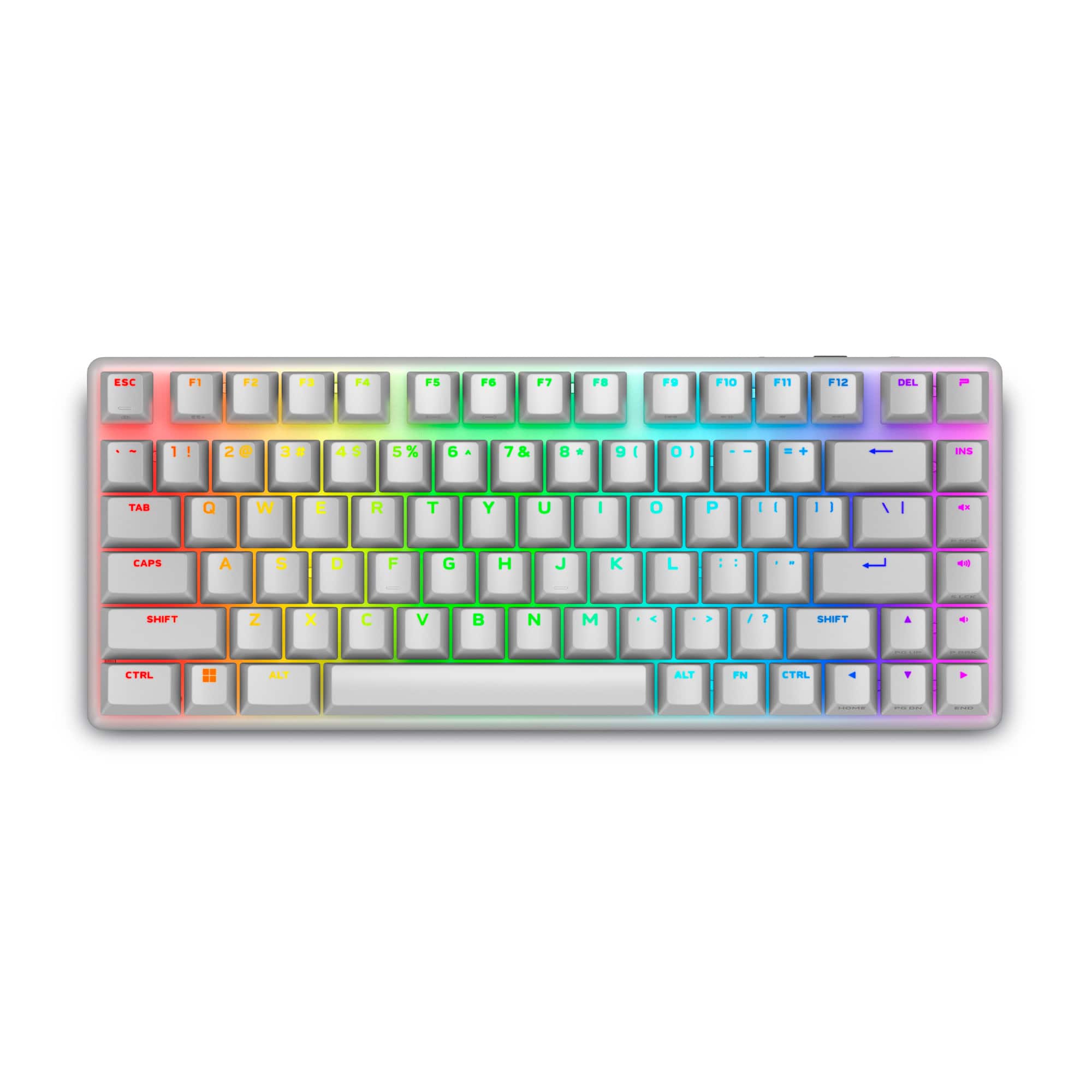 Alienware - Pro 75% Wireless Mechanical Gaming Keyboard with RGB Back Lighting - Lunar Light product image