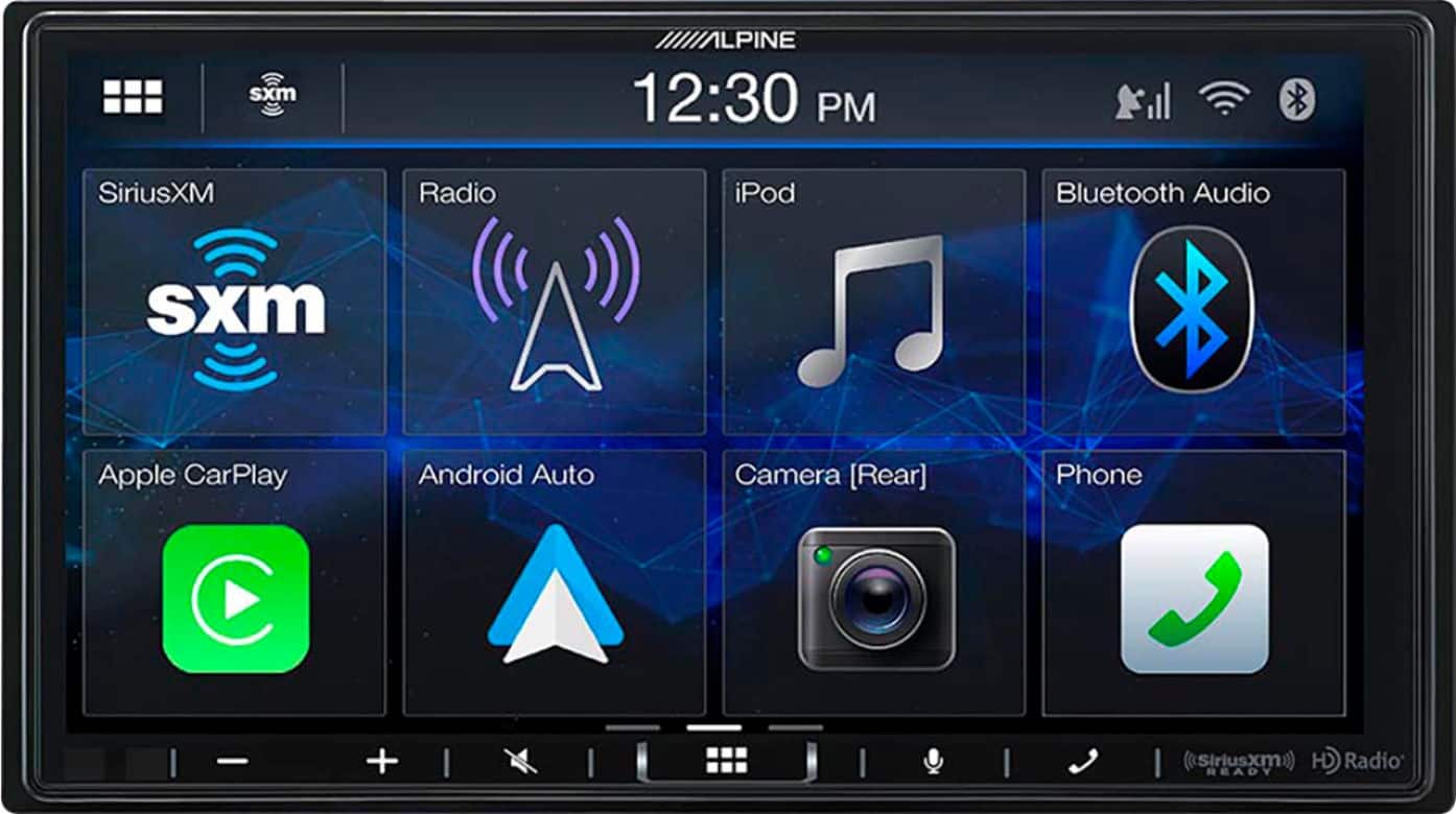 Alpine - 7" Shallow Chassis Multimedia Receiver - Black product image