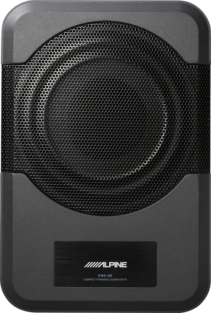 Alpine - 8" Powered Subwoofer System - Black product image