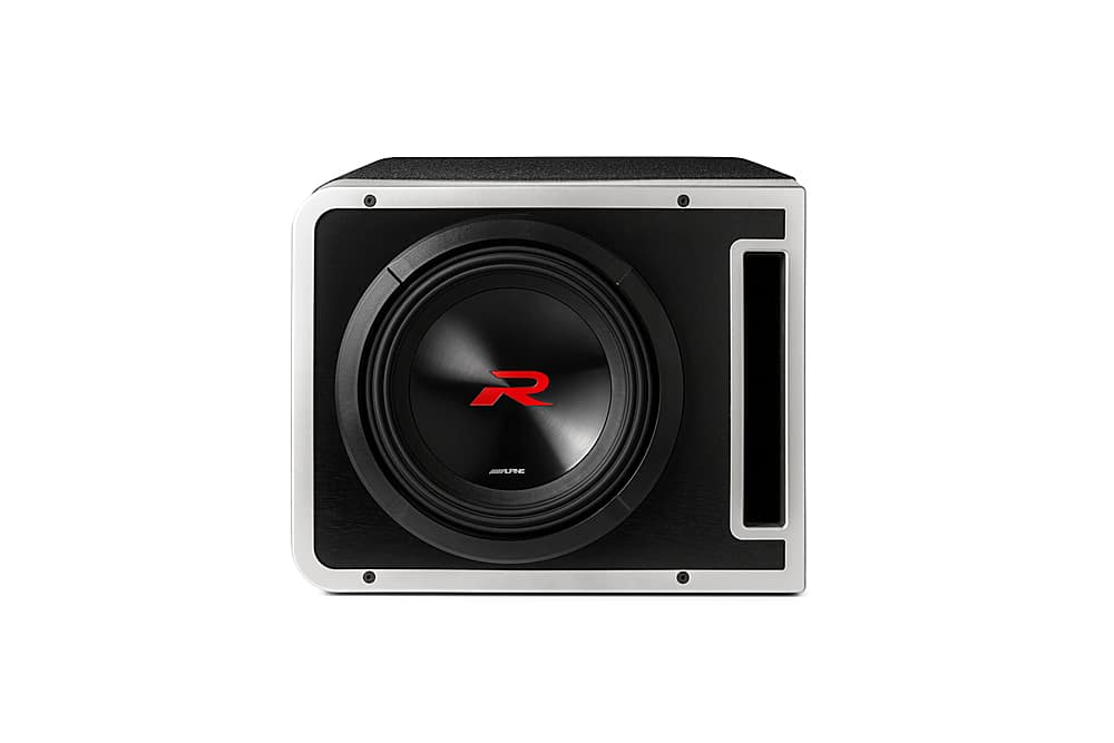 Alpine - Halo R2-Series 10" Dual Voice Coil 4-Ohm Loaded Subwoofer Enclosure - Black product image