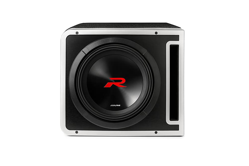 Alpine - Halo R2-Series 12" Dual Voice Coil 4-Ohm Loaded Subwoofer Enclosure - Black product image