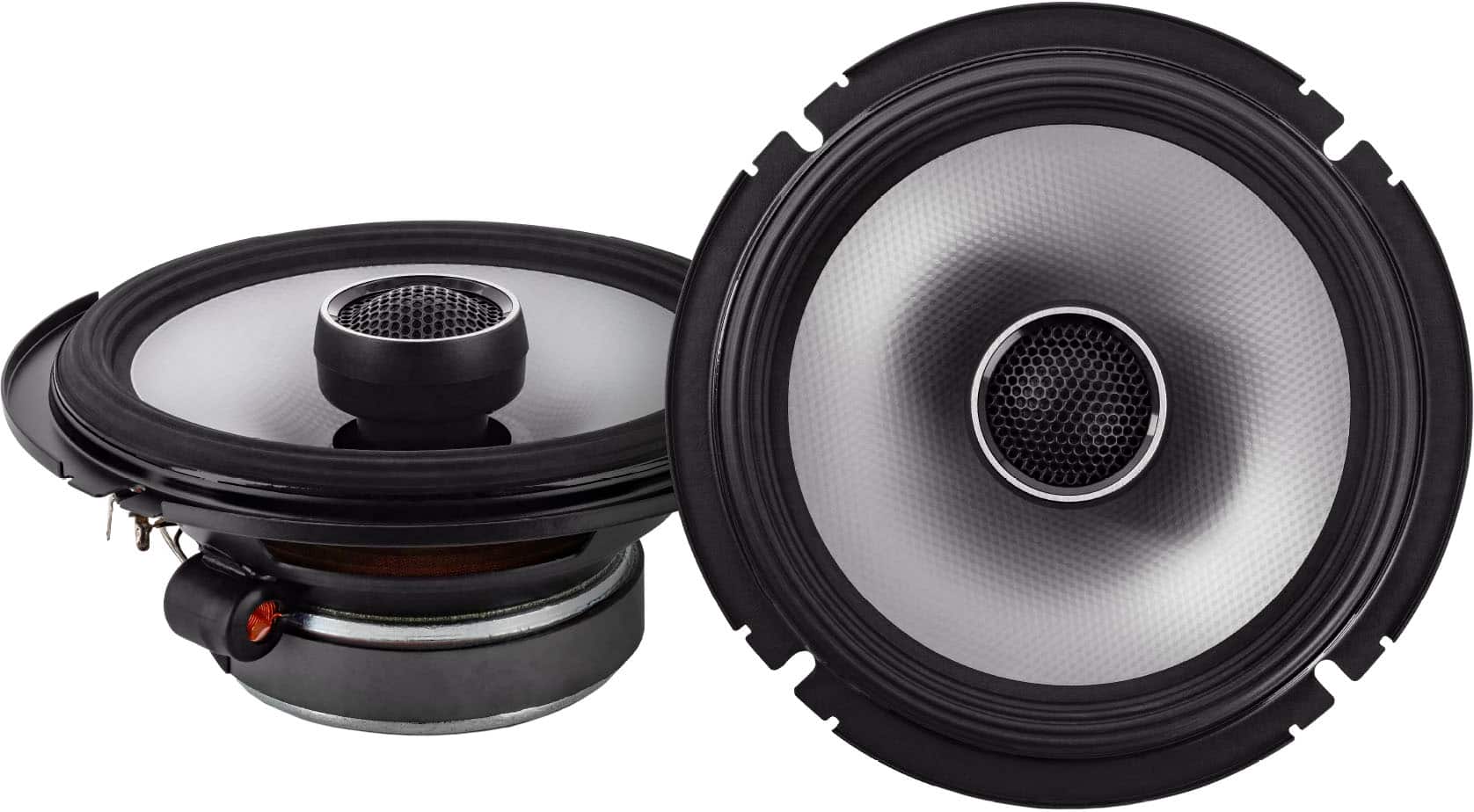 Alpine - S-Series 6.5" 2-Way Hi-Resolution Coaxial Car Speakers with Glass Fiber Reinforced Cone (Pair) - Black product image