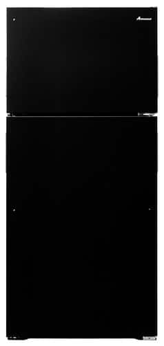Amana - 14.4 Cu. Ft. Top-Freezer Refrigerator with Dairy Bin - Black product image