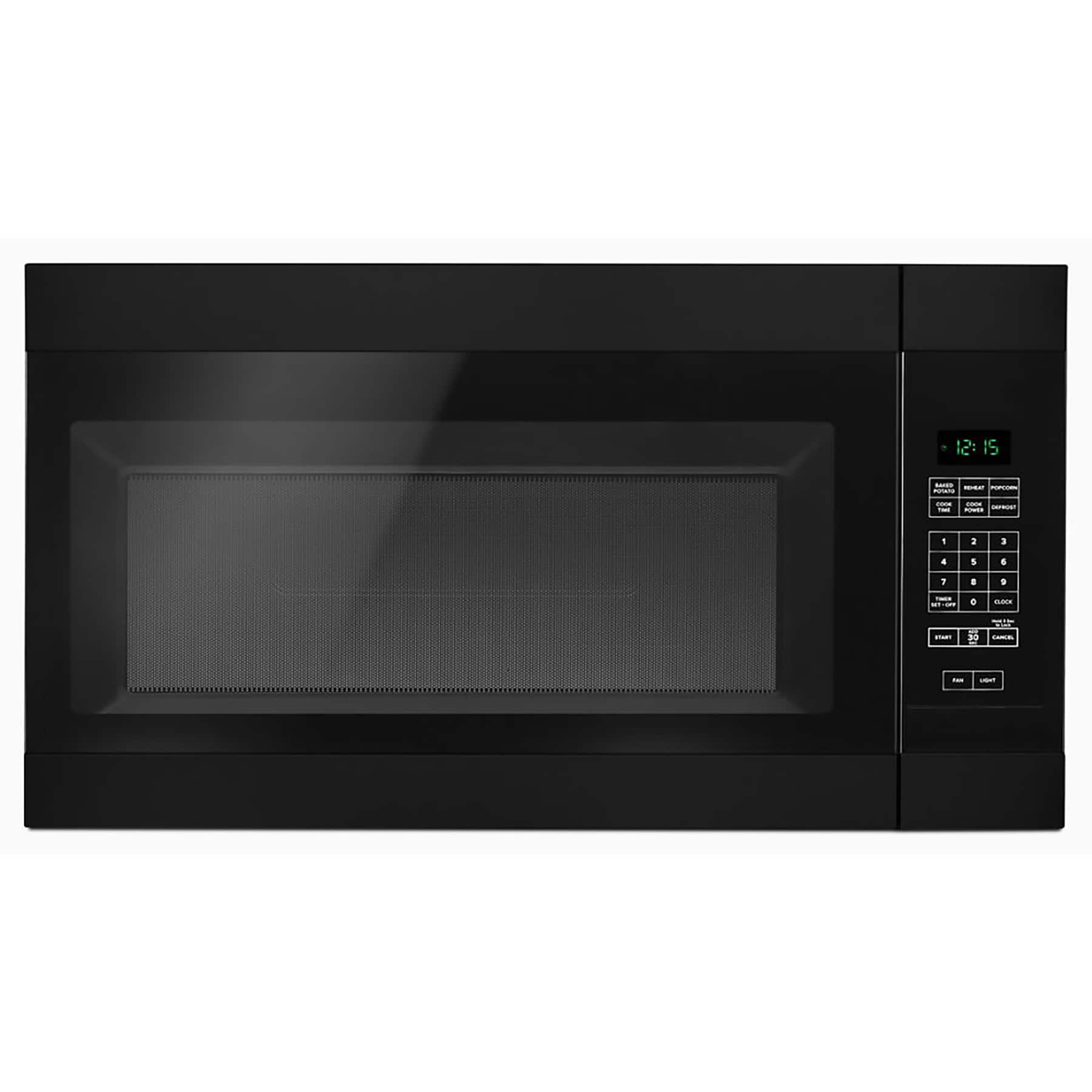 Amana - 1.6 Cu. Ft. Over-the-Range Microwave - Black product image