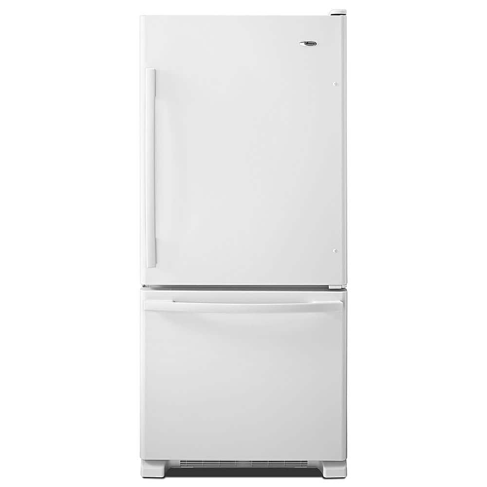 Amana - 18 Cu. Ft. Bottom-Freezer Refrigerator with EasyFreezer Pull-Out Drawer - Stainless Steel product image