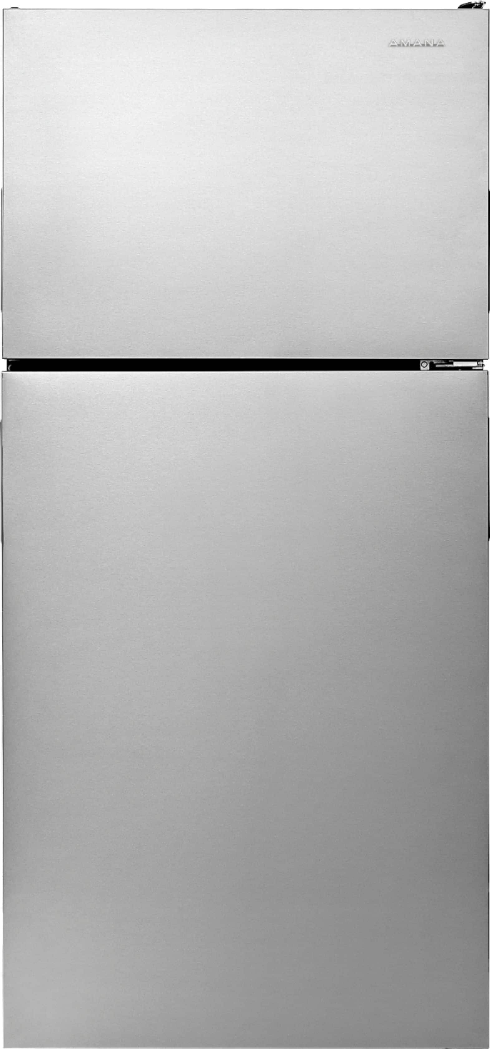 Amana - 18.2 Cu. Ft. Top-Freezer Refrigerator - Stainless Steel product image