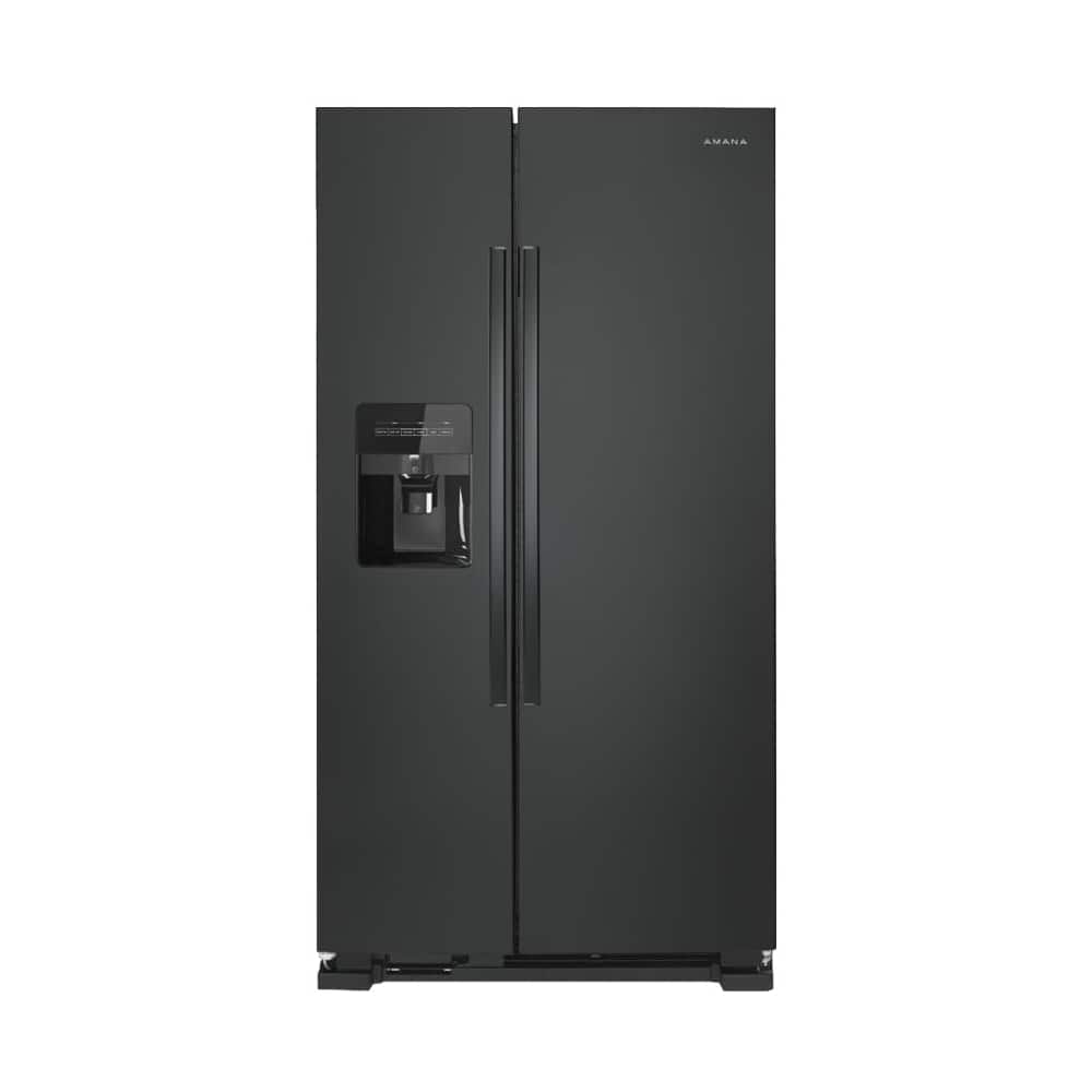 Amana - 21.4 Cu. Ft. Side-by-Side Refrigerator - Black product image