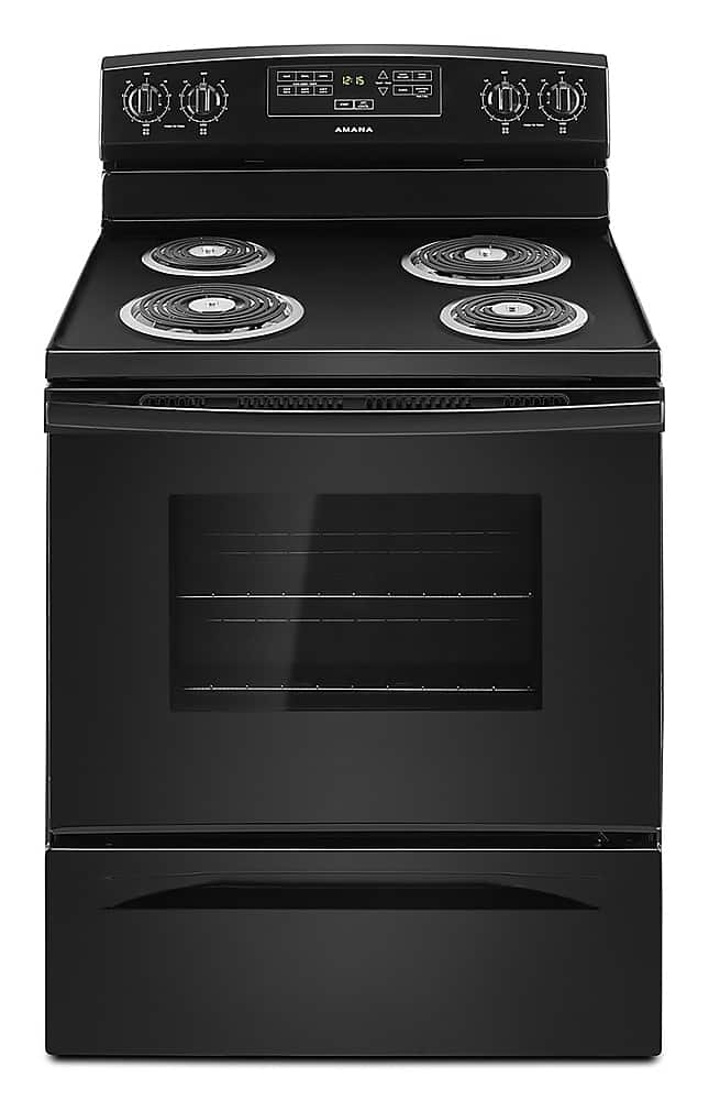 Amana - 4.8 Cu. Ft. Freestanding Electric Range - Black product image