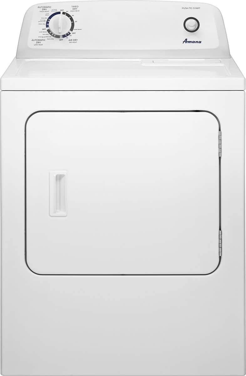 Amana - 6.5 Cu. Ft. Gas Dryer with Automatic Dryness Control - White product image