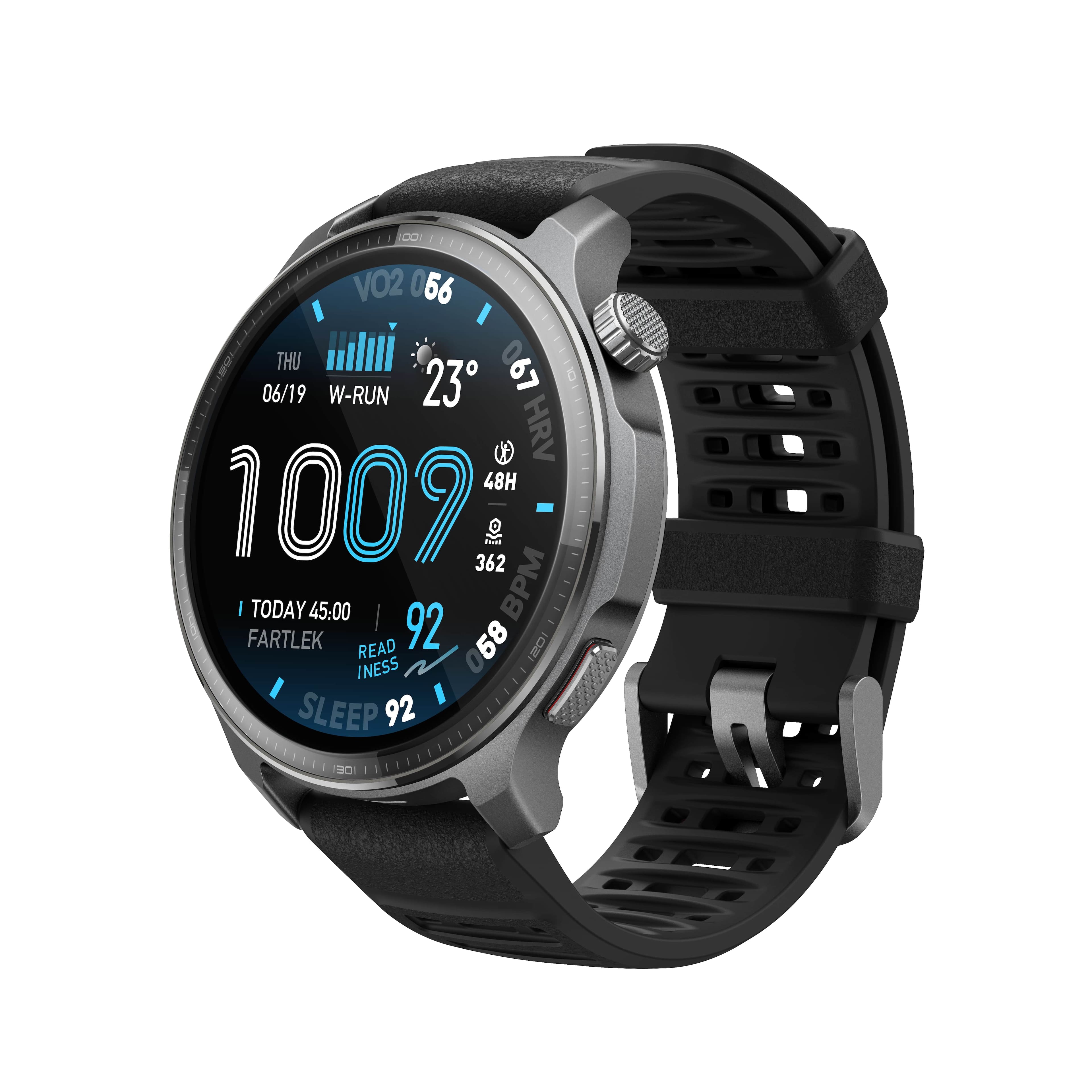 Amazfit - Balance 2 XT Smartwatch 47mm Silicone - Gray / Black - (2025) product image