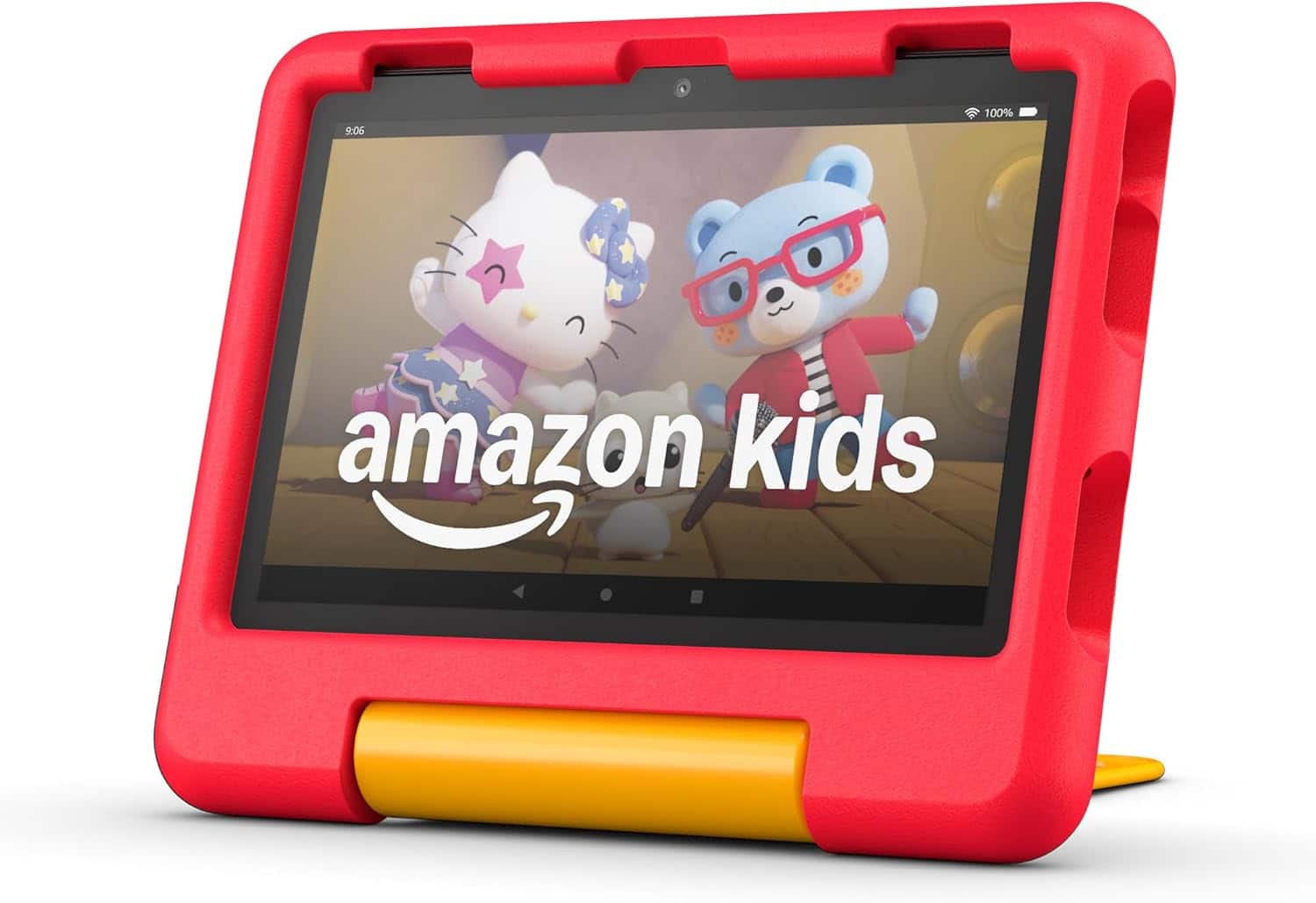 Amazon - Fire HD 8 Kids tablet, ages 3-7 | 3GB memory, 13-hr battery, 32GB (2024 release) - Disney Pixar Cars product image