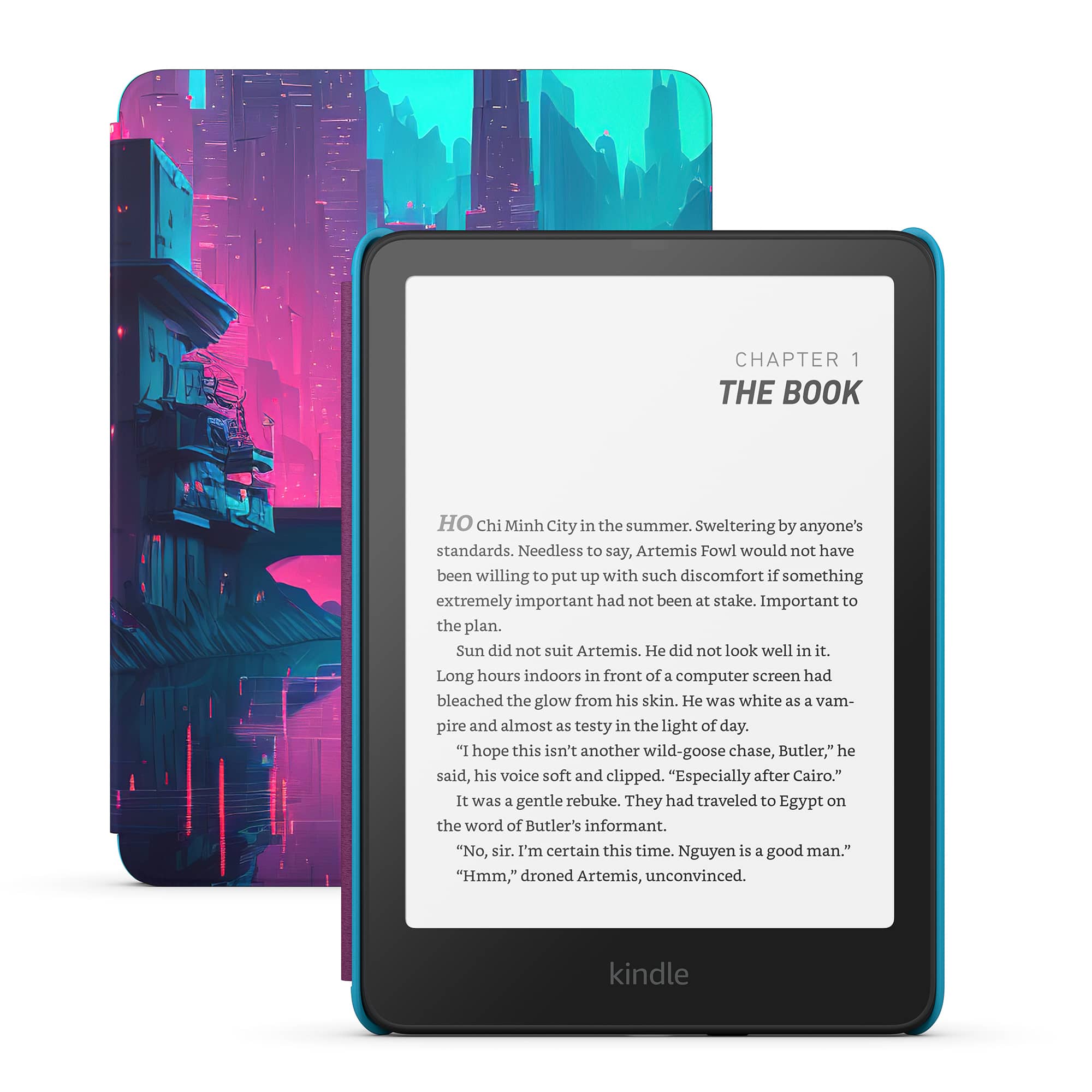 Amazon - Kindle Paperwhite Kids (16 GB) - 2024 - Cyber City product image