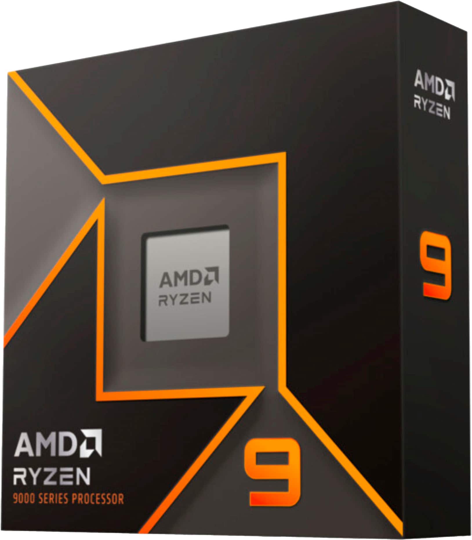 AMD - Ryzen 9 9900X 12-Core - 24-Thread 4.4 GHz (5.6 GHz Max Boost) Socket AM5 120W Unlocked Desktop Processor - Silver prod…