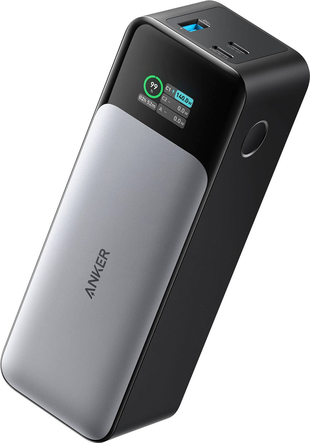 Anker - Power Bank (24000mAh, 140W, 3-Port) - Black product image