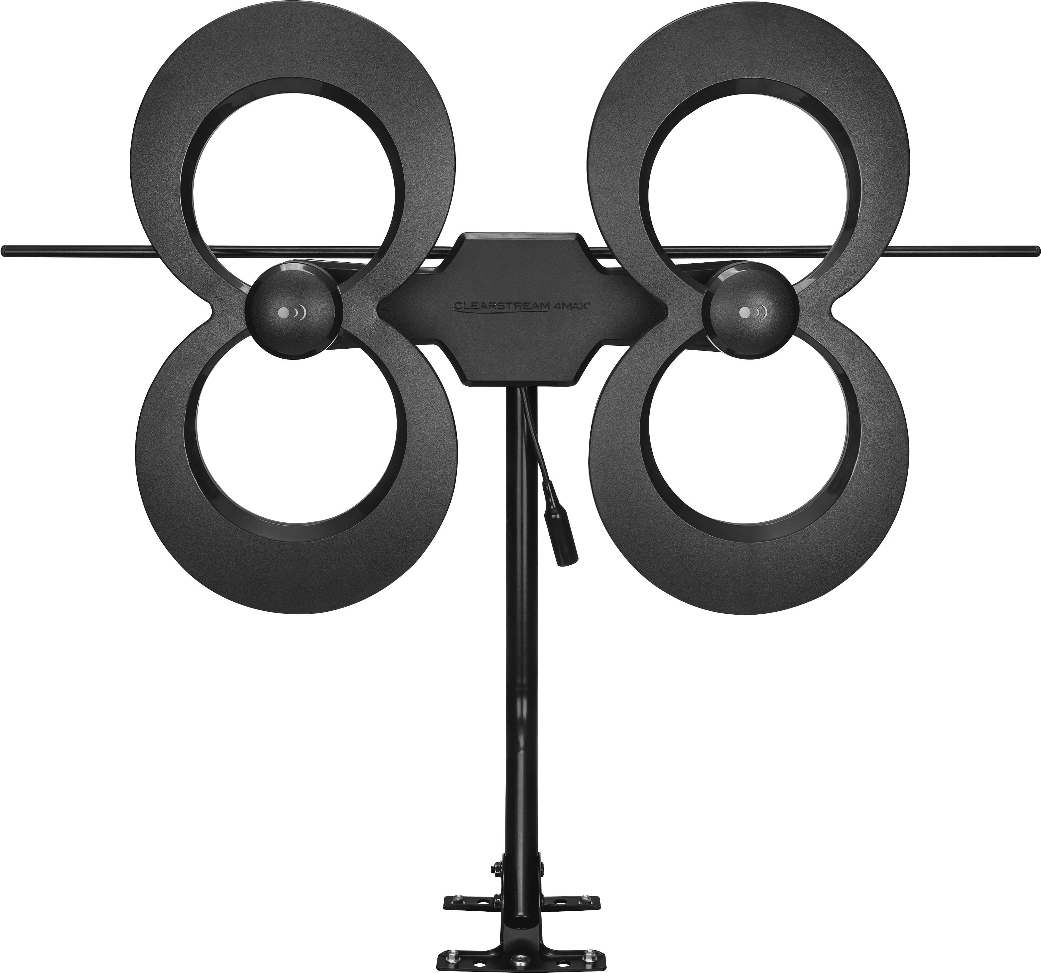 Antennas Direct - ClearStream 4MAX Indoor/Outdoor UHF/VHF HDTV Antenna - Black product image