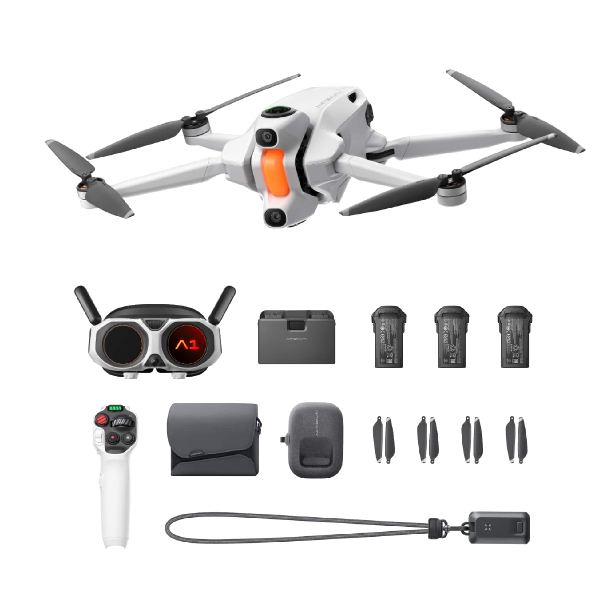 Antigravity - A1 8K 360 Remote Control Drone - Explorer Bundle - Under 249g - White product image
