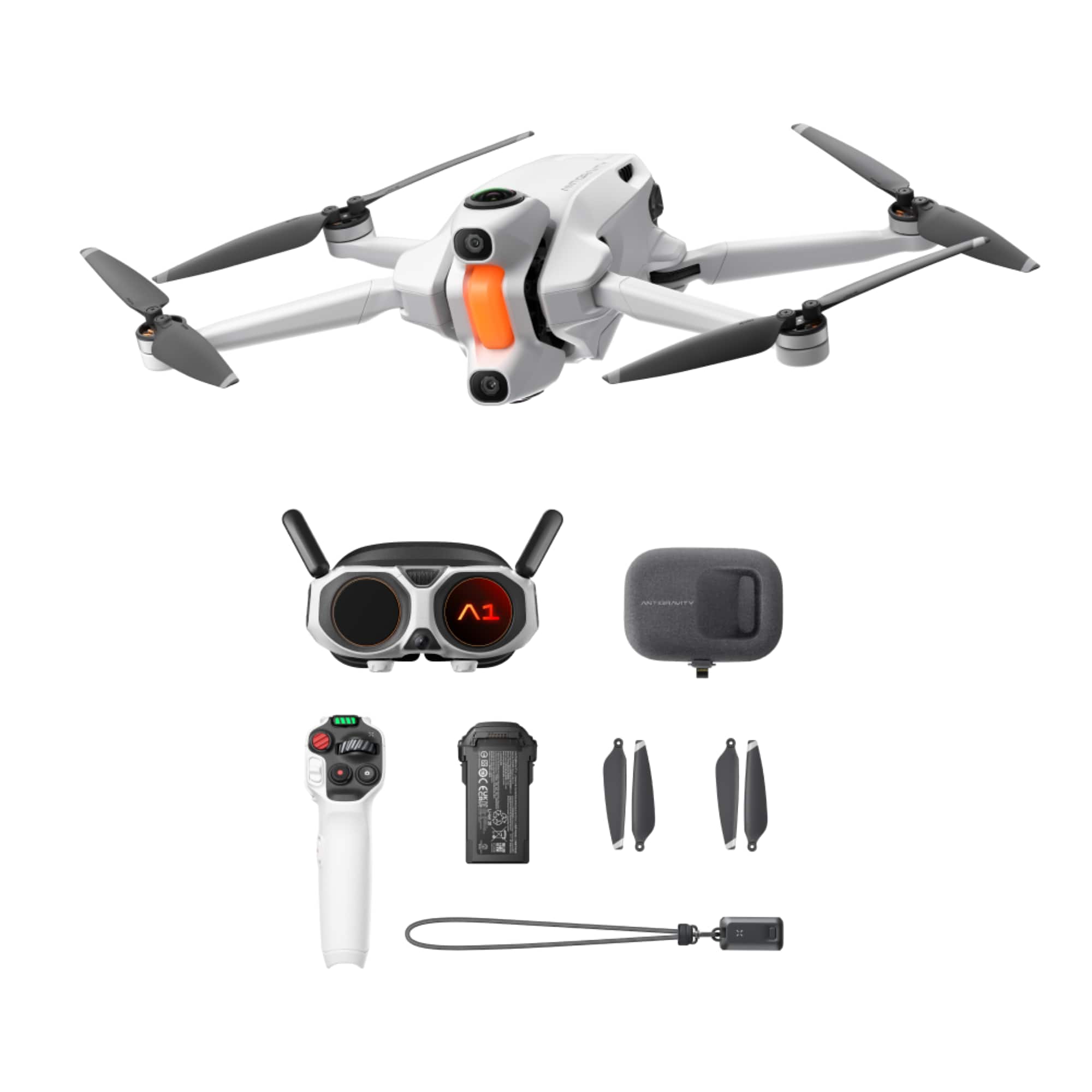 Antigravity - A1 8K 360 Remote Control Drone - Standard Bundle - Under 249g - White product image