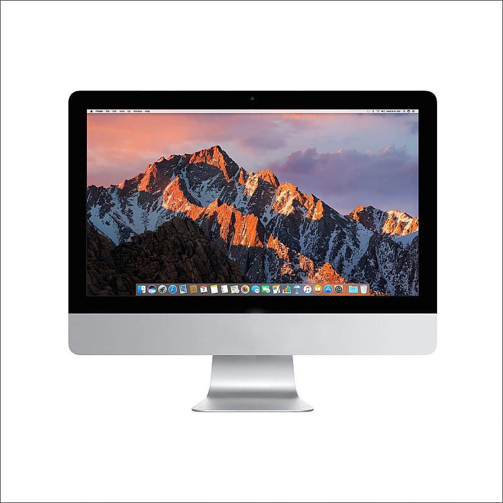 Apple - 21.5" Certified Refurbished iMac Desktop - Intel Core i5 3.0GHz - 8GB Memory - 1TB HDD (2017) - Silver product image