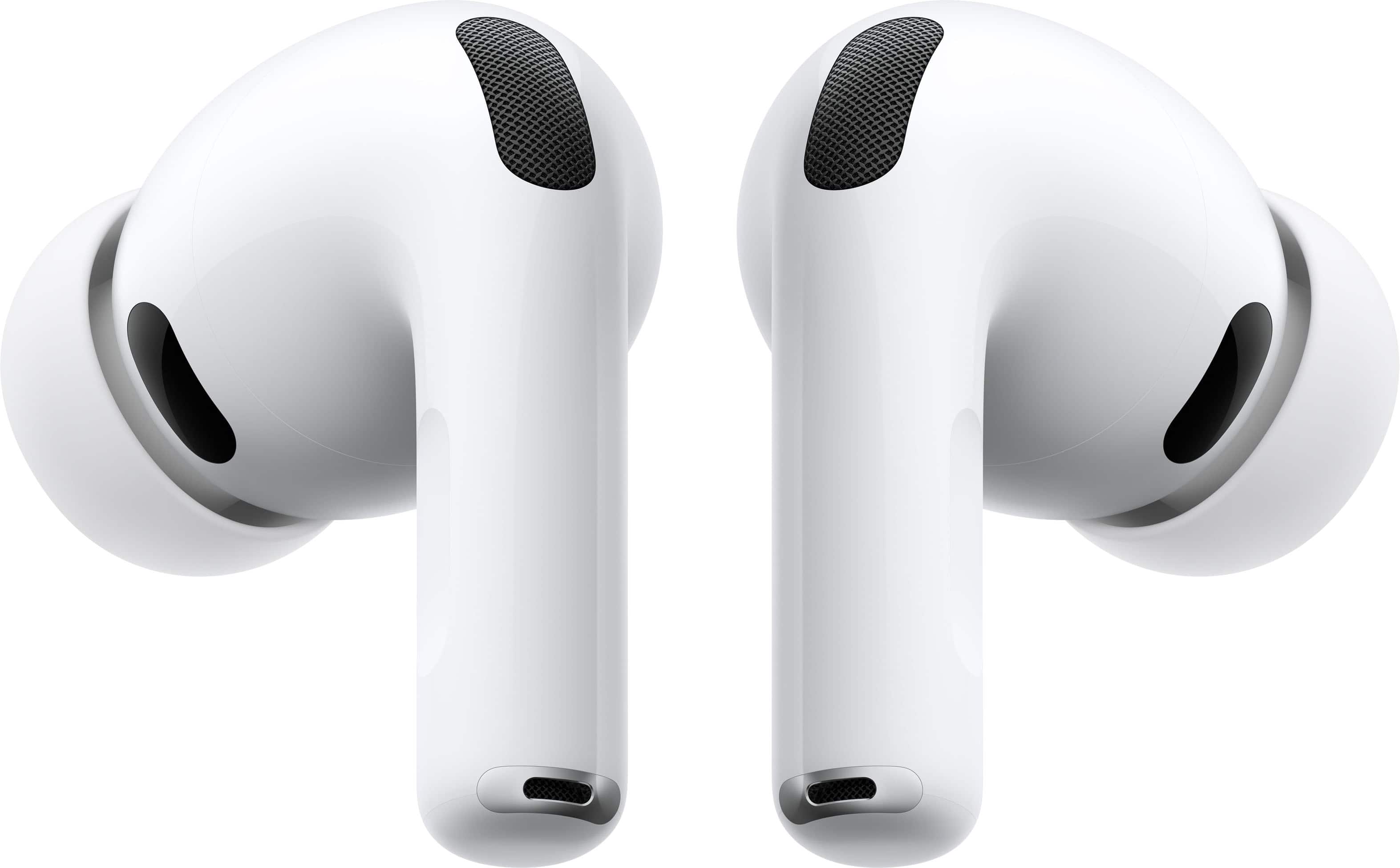 Apple - AirPods Pro 3, Wireless Active Noise Cancelling Earbuds with Heart Rate Sensing Feature - White product image