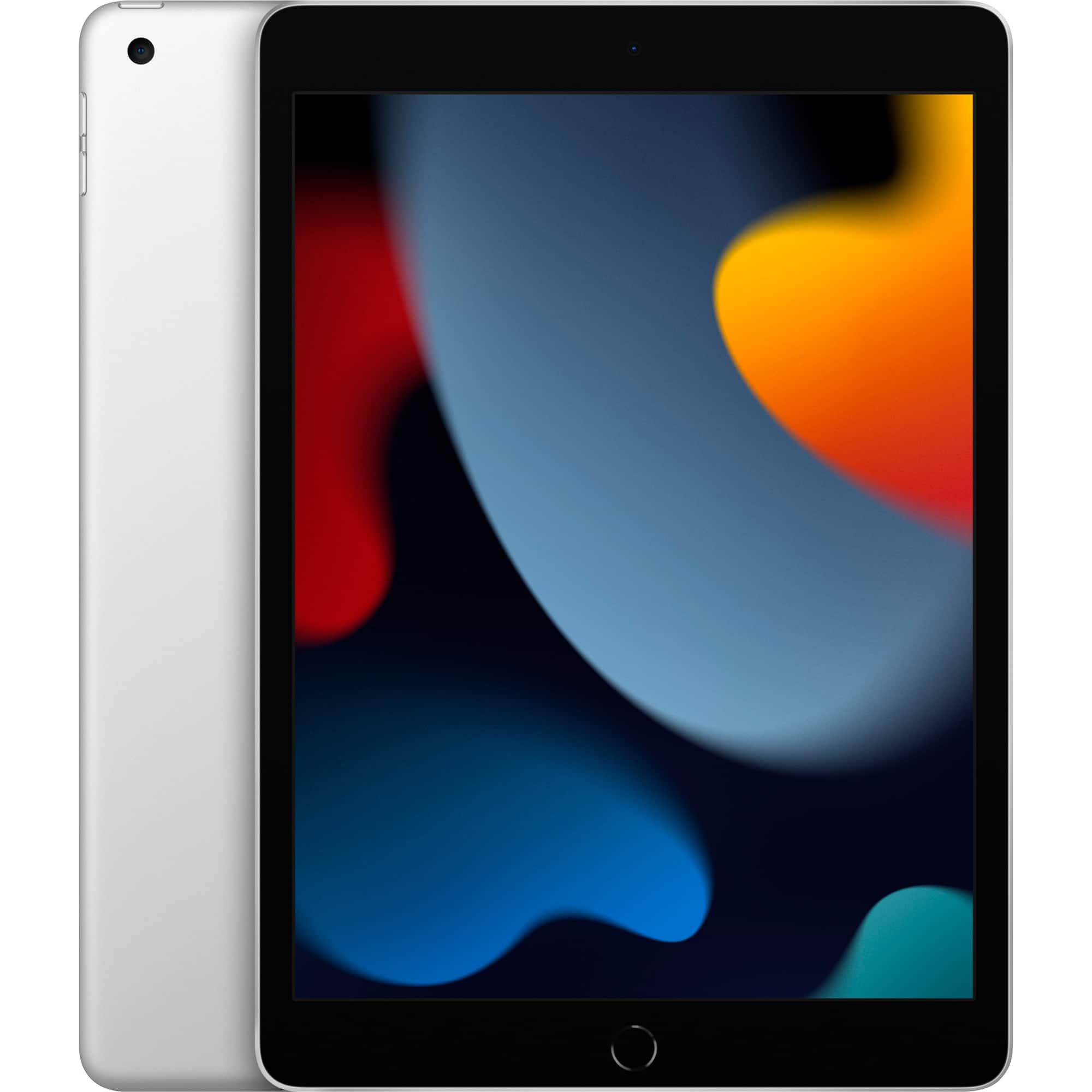 Apple - Certified Refurbished 10.2-Inch iPad - (9th Generation) (2021) Wi-Fi + Cellular - 64GB - Silver (Unlocked) product i…