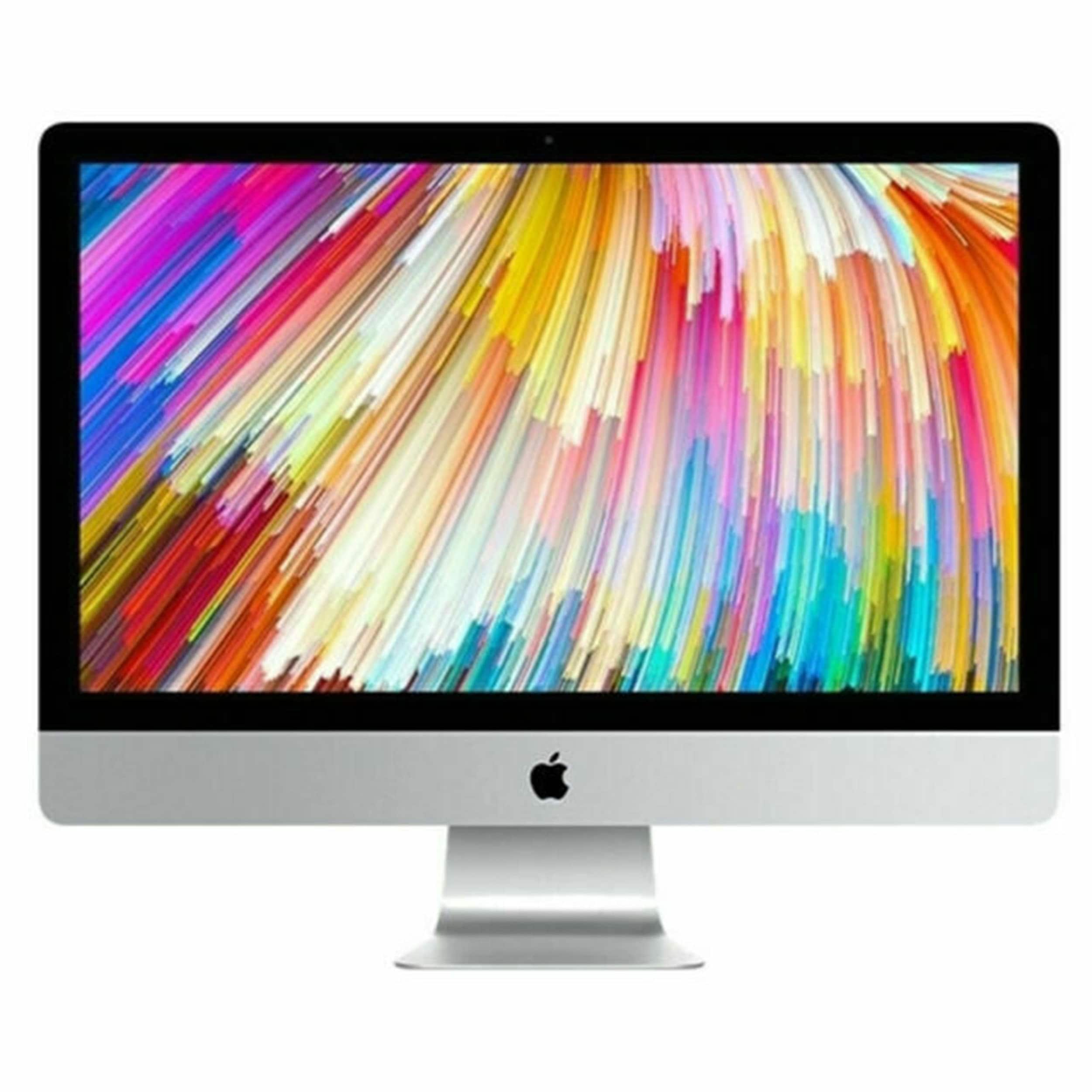 Apple - Certified Refurbished 27" iMac 5K - Intel Core i5 3.5GHz - 8GB Memory - 1TB FUSION DRIVE + 32GB SSD (2017) - Silver…