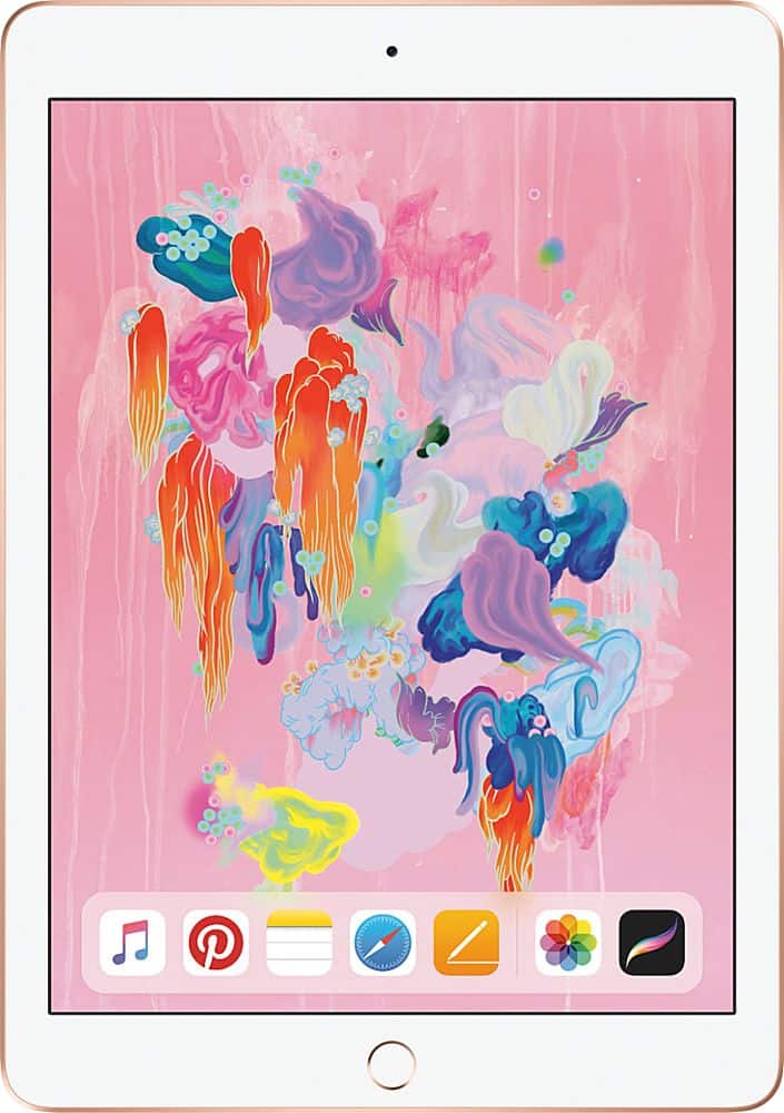 Apple - Certified Refurbished iPad (6th Generation) (2018) Wi-Fi - 128GB - Gold product image