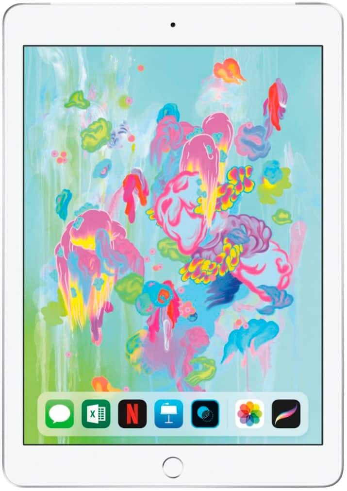 Apple - Certified Refurbished iPad (6th Generation) (2018) Wi-Fi - 32GB - Silver product image