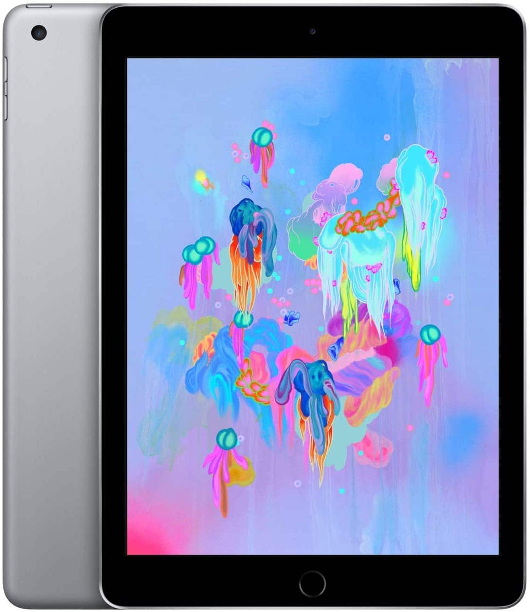 Apple - Certified Refurbished iPad (6th Generation) (2018) Wi-Fi + Cellular - 32GB (Unlocked) - Space Gray product image