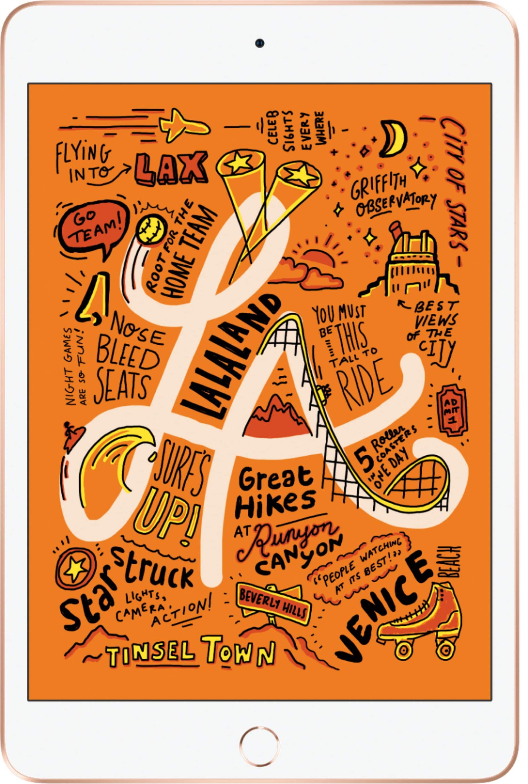 Apple - Geek Squad Certified Refurbished iPad mini with Wi-Fi - 256GB - Gold product image