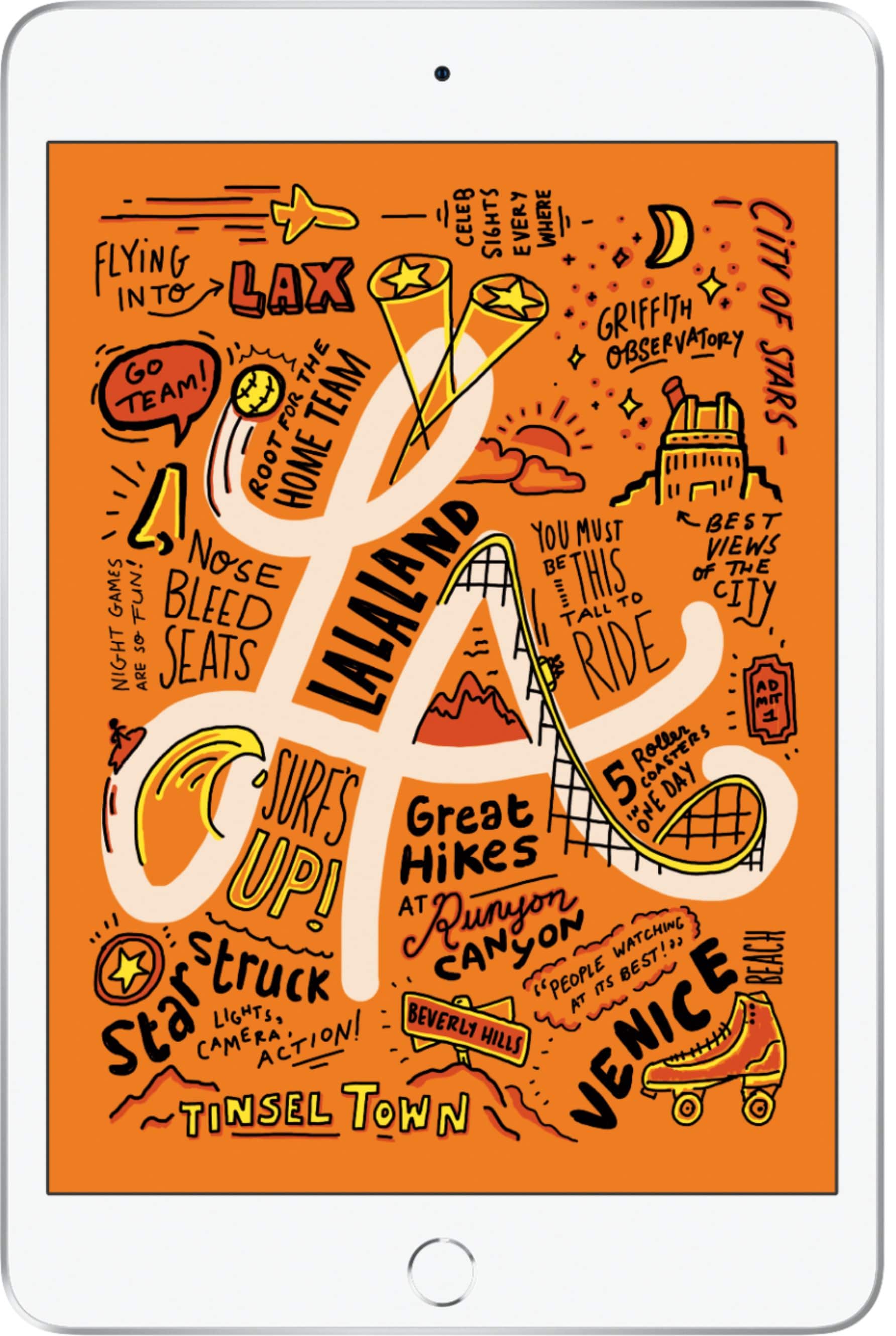 Apple - Geek Squad Certified Refurbished iPad mini with Wi-Fi - 256GB - Silver product image