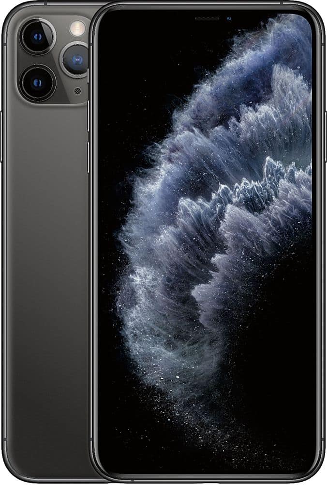 Apple - Geek Squad Certified Refurbished iPhone 11 Pro Max 256GB (Unlocked) - Space Gray product image