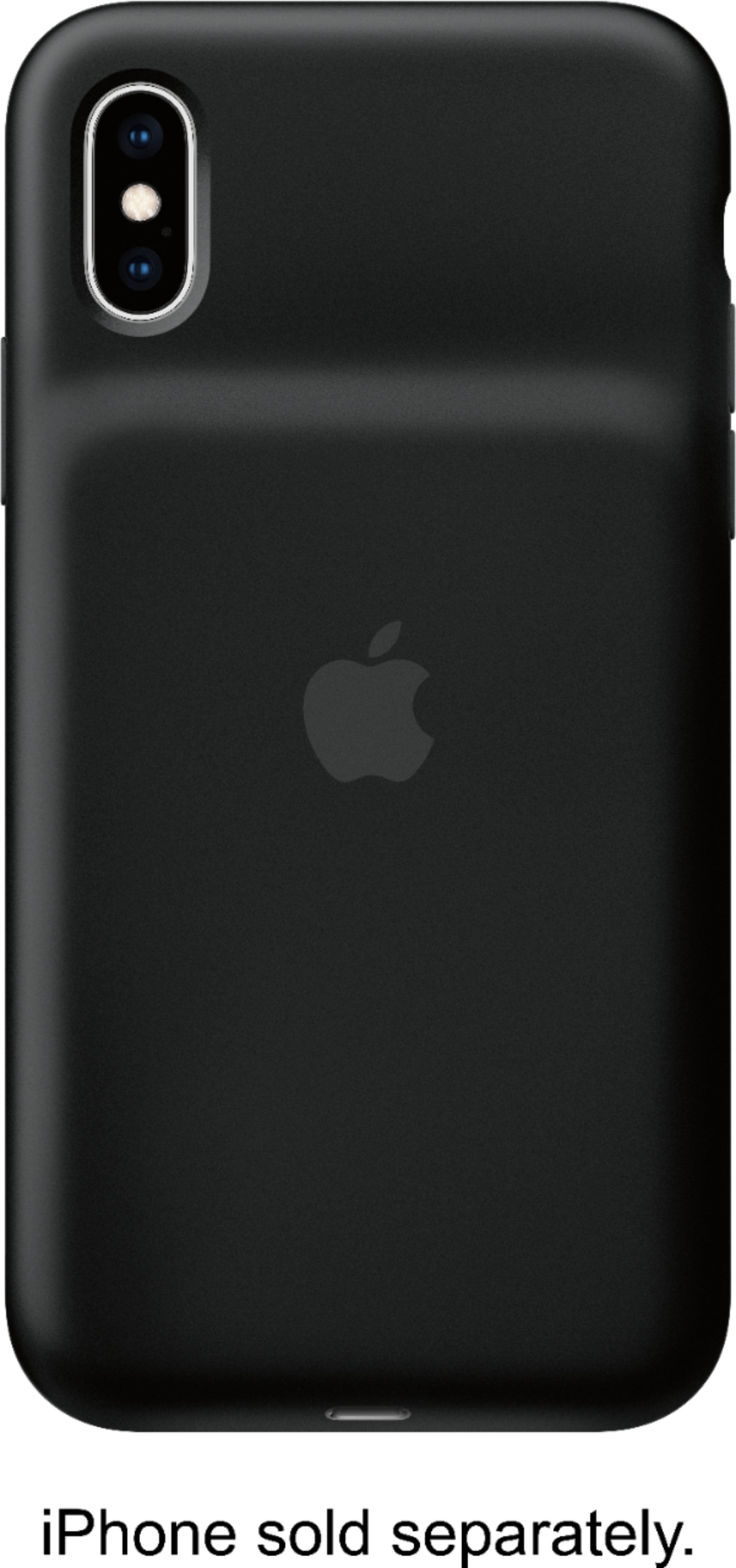 Apple - Geek Squad Certified Refurbished iPhone XS Smart Battery Case - Black product image