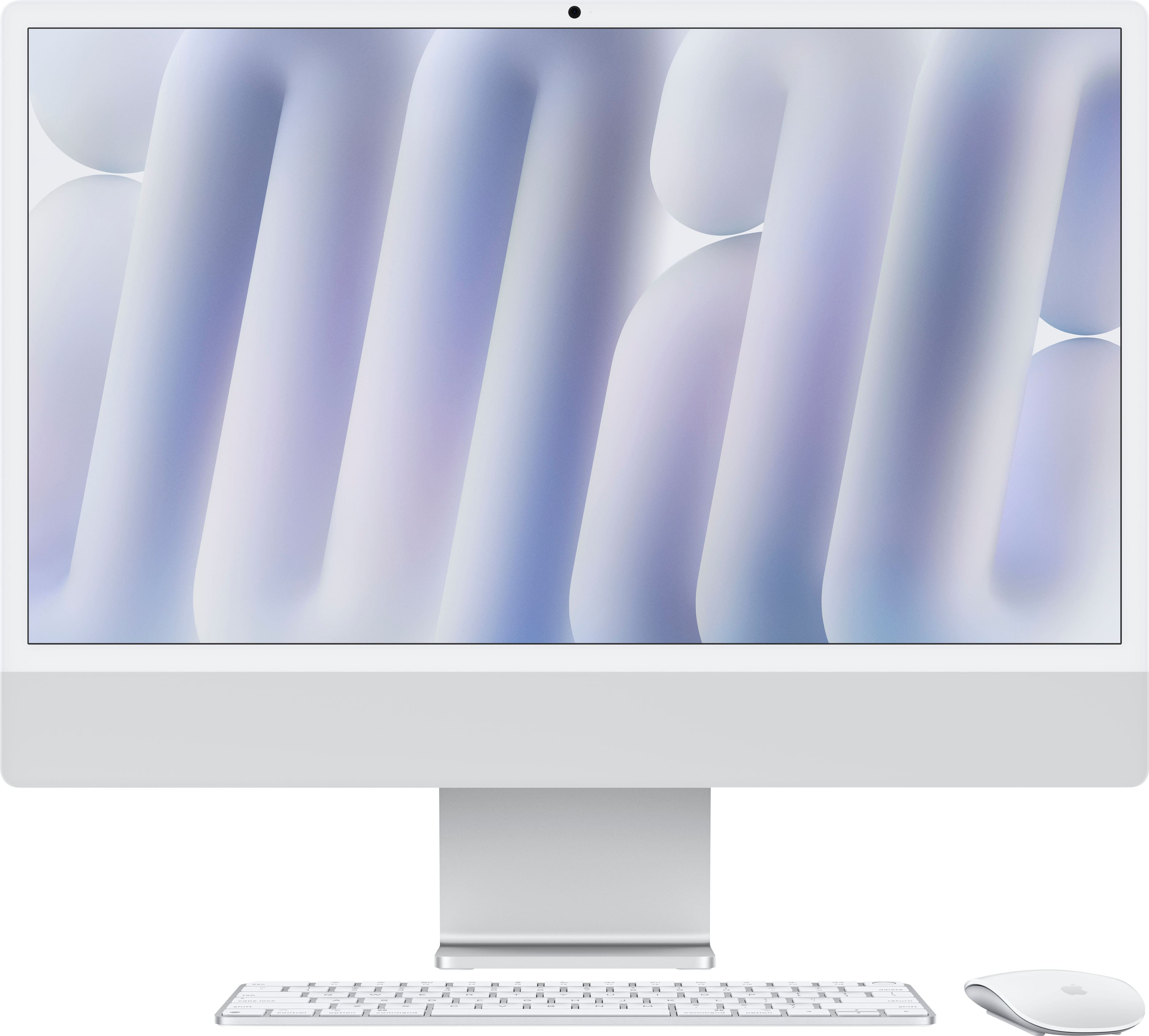 Apple - iMac 24-inch All-in-One - M4 chip - Built for Apple Intelligence - 16GB Memory - 256GB SSD - Nano-texture glass - Si…