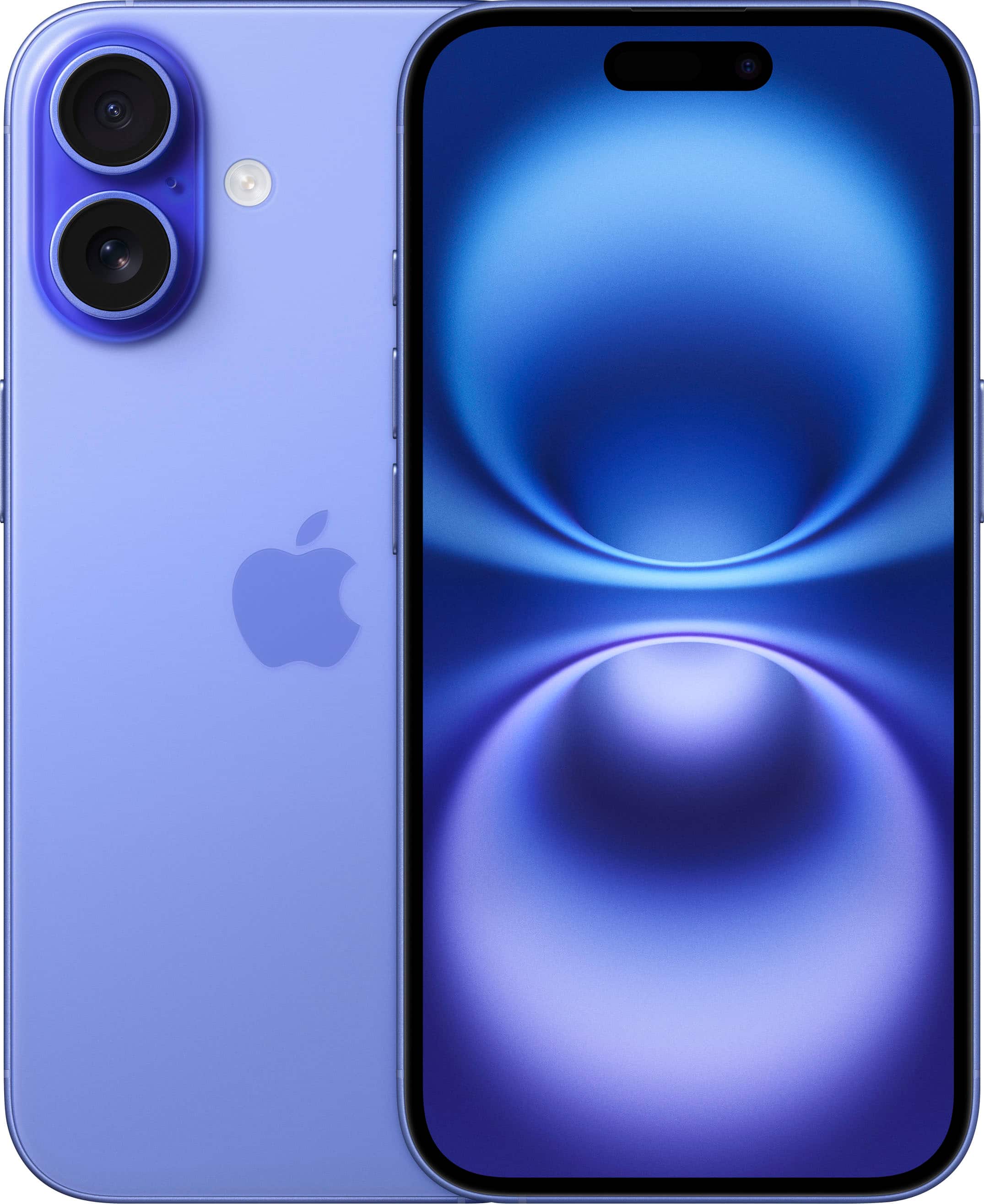 Apple - iPhone 16 128GB - Apple Intelligence - Ultramarine (Verizon) product image