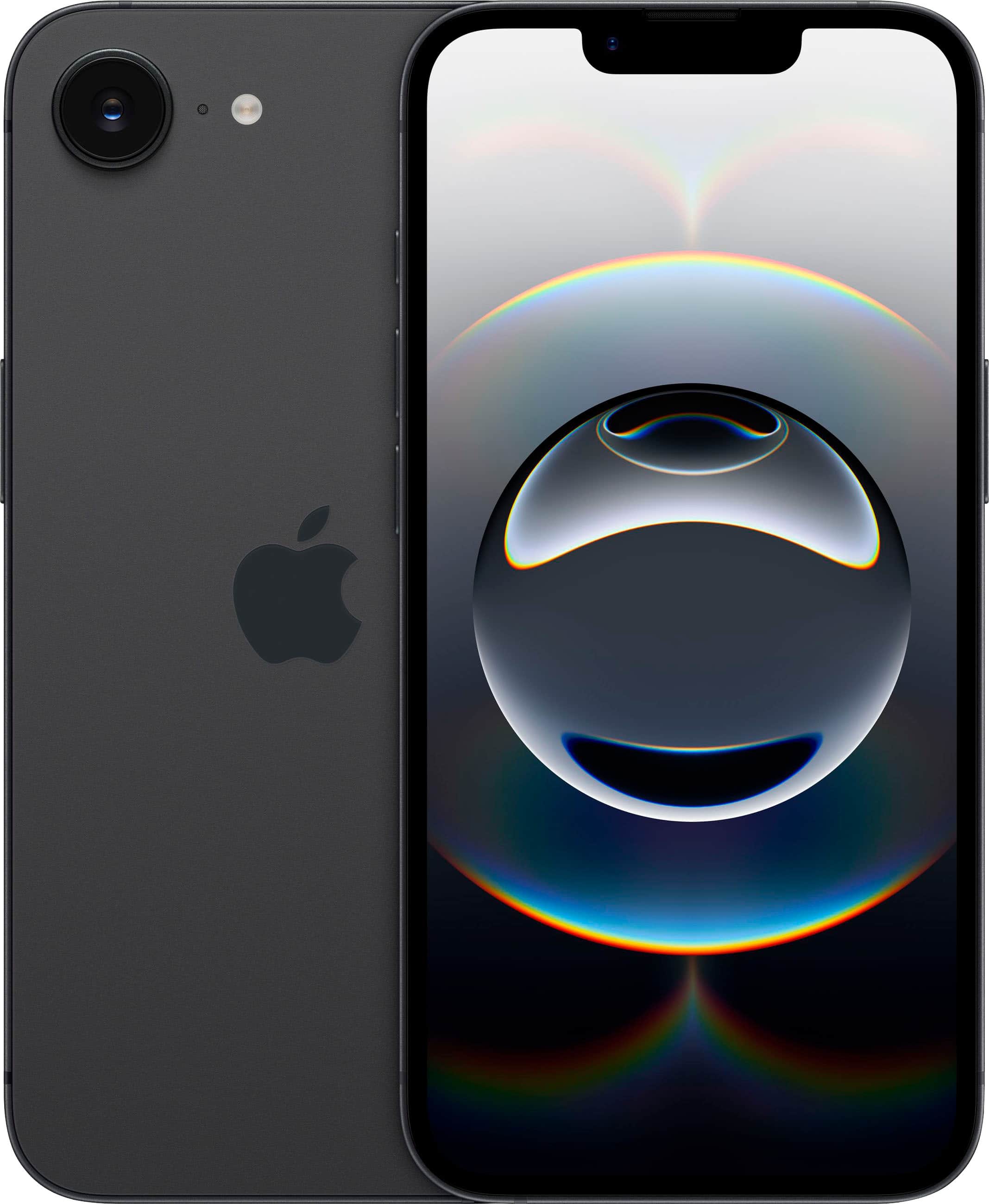 Apple - iPhone 16e 512GB - Apple Intelligence - Black (AT&T) product image