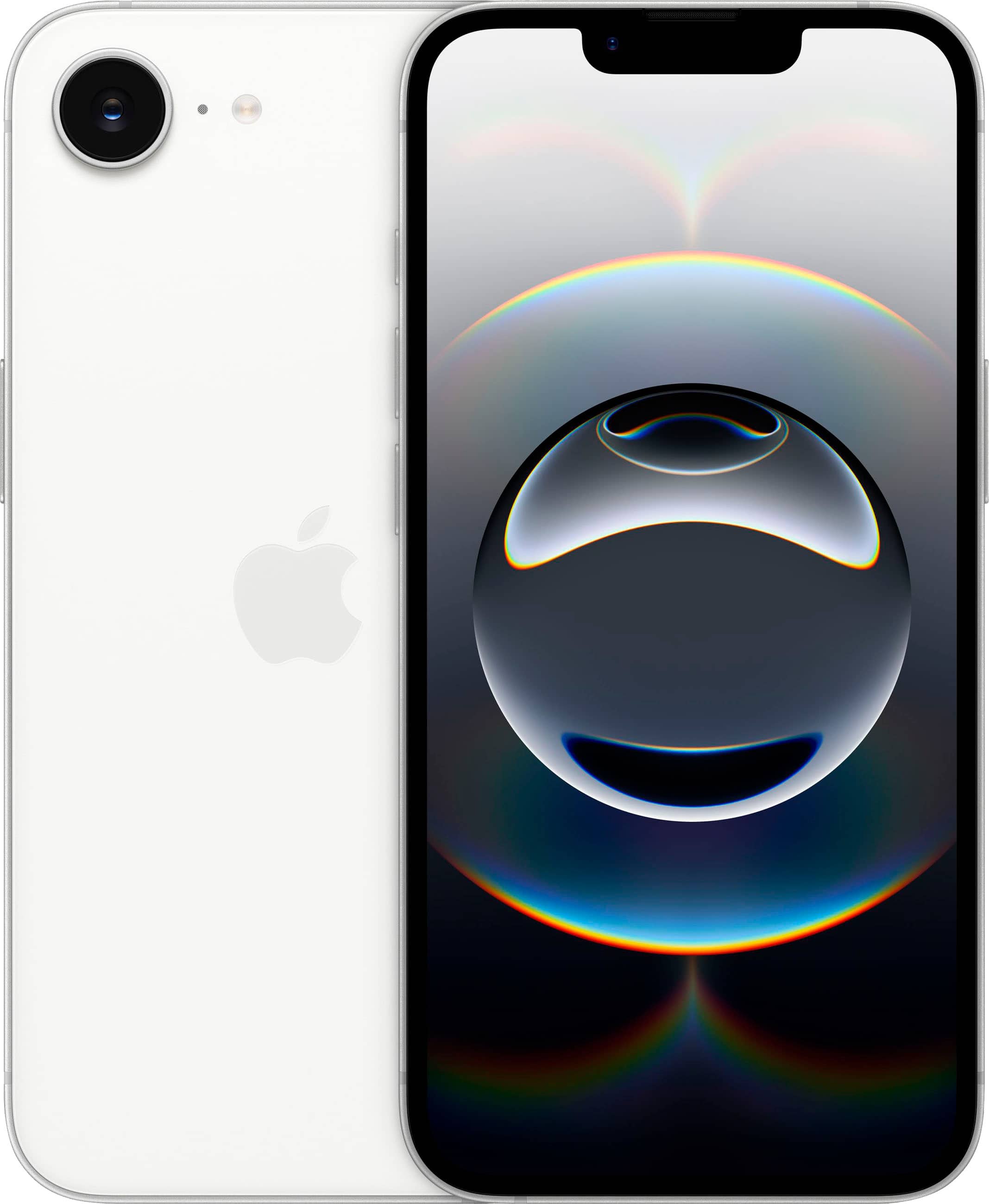 Apple - iPhone 16e 512GB - Apple Intelligence - White (AT&T) product image