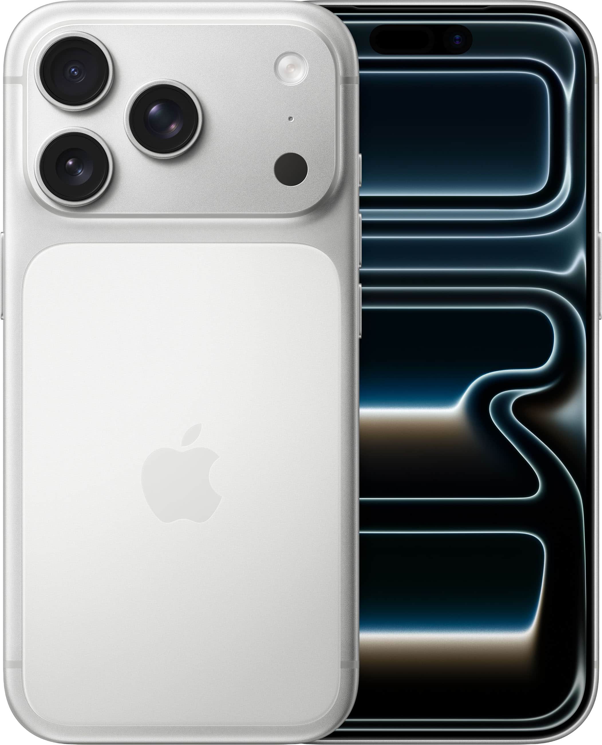 Apple - iPhone 17 Pro 1TB - Silver (AT&T) product image