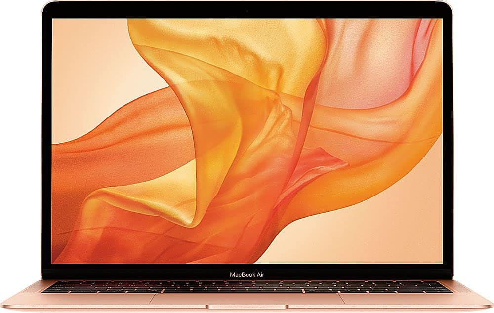 Apple - MacBook Air 13.3" Certified Refurbished - Intel Core i5 1.6 with 8GB Memory - 128GB SSD (2018) - Gold product image